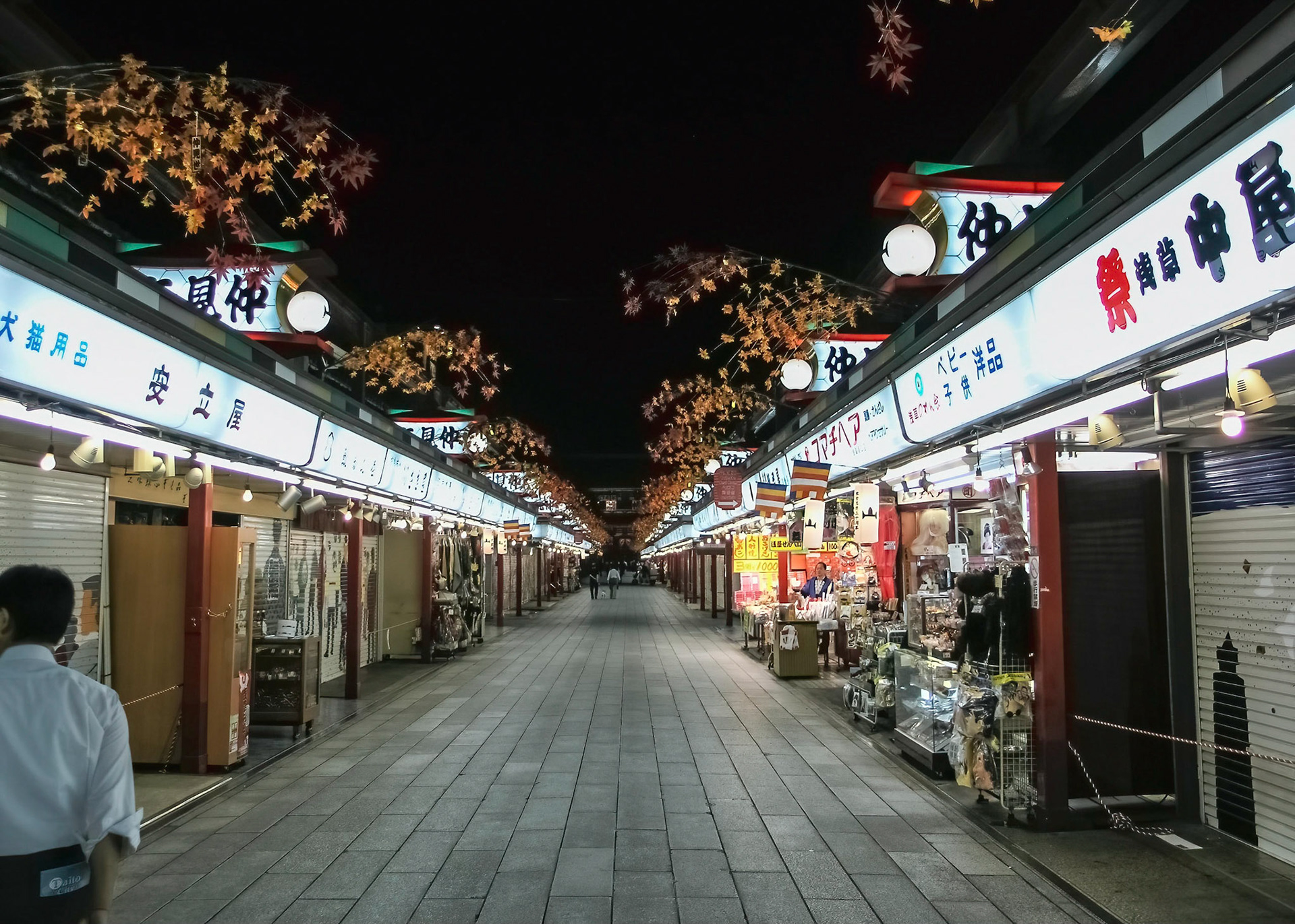 End of Trading, Nakamise Ave. Asakusa