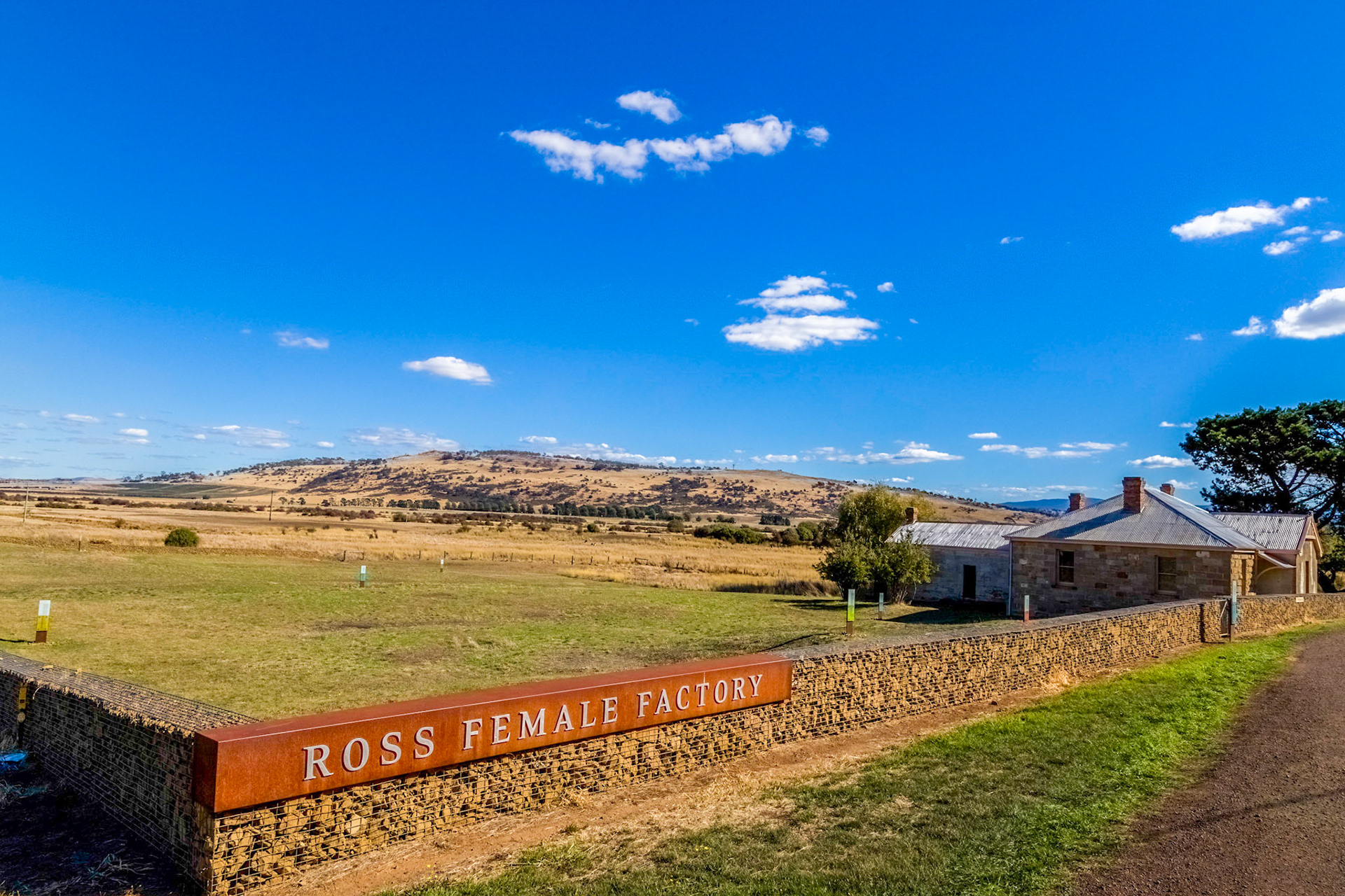 Ross Female Factory site (operational 1848-1854)