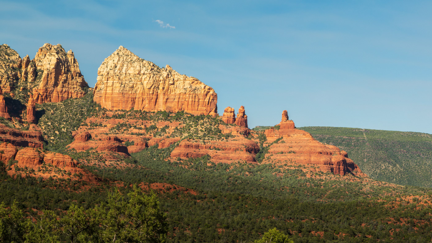 Red rock landscapes arouind Sedona