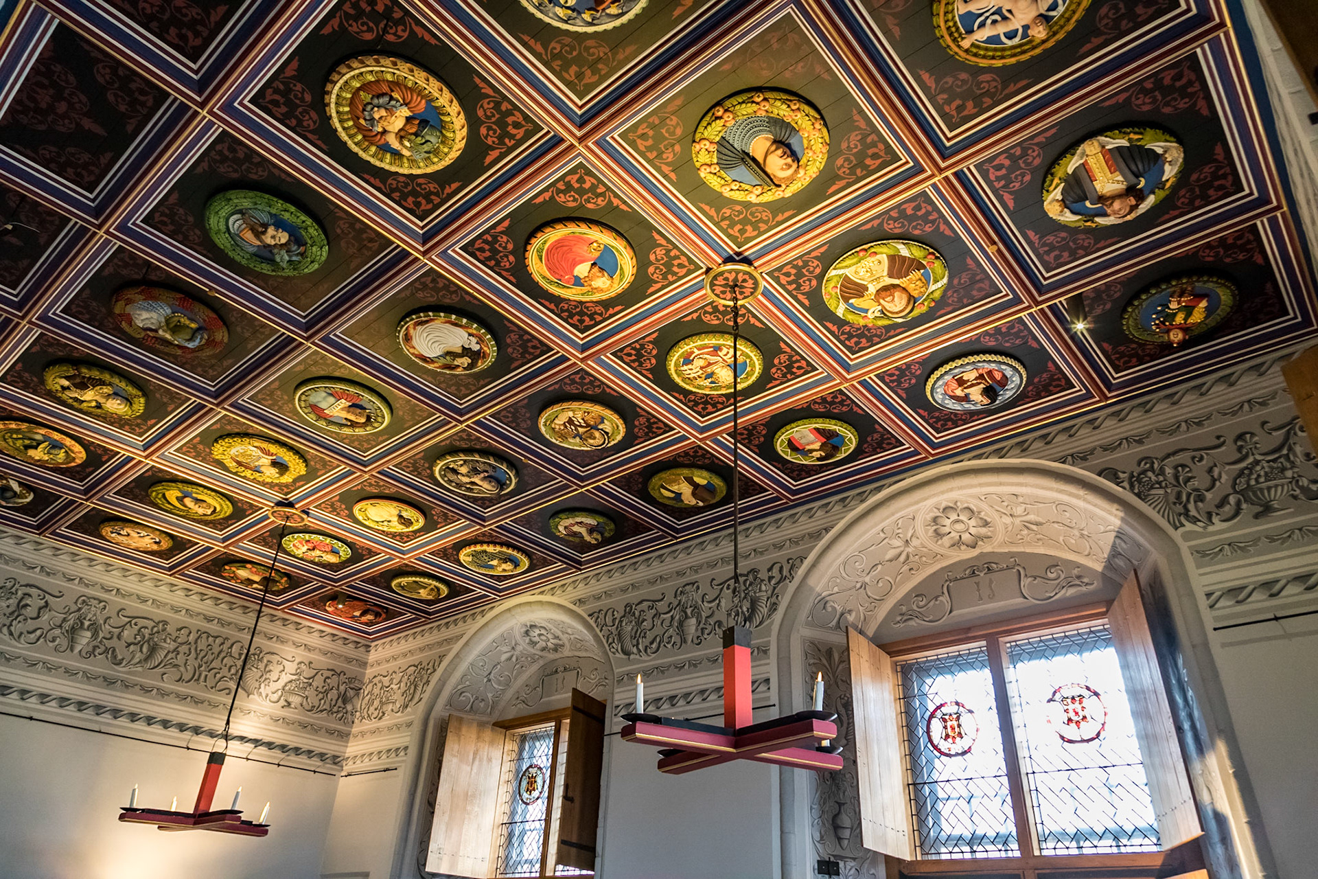 Inside the Royal Palace at Stirling Castle
