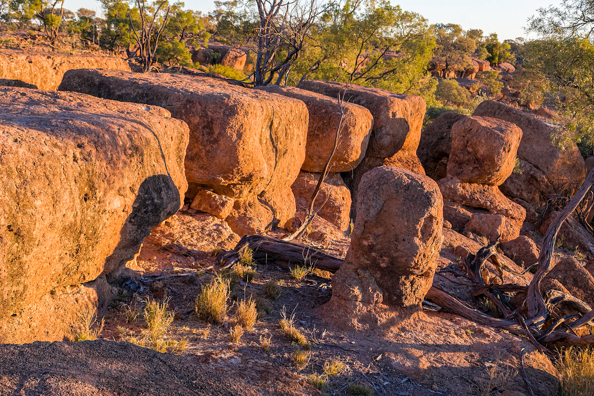 Rifts, at Rangelands Station, Winton