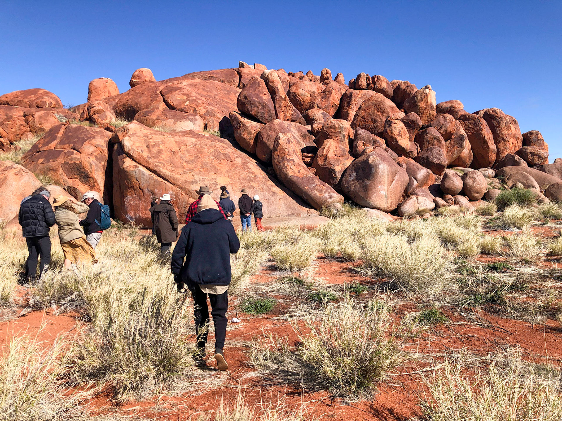 In Pintubi homeland country, Gibson Desert