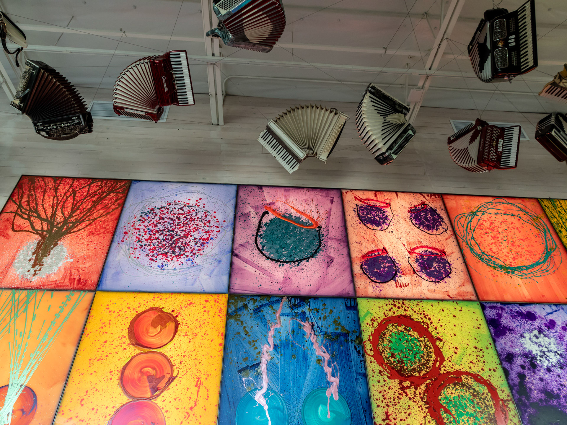 Art/Decor In the Cafe, Chihuly Garden & Glass