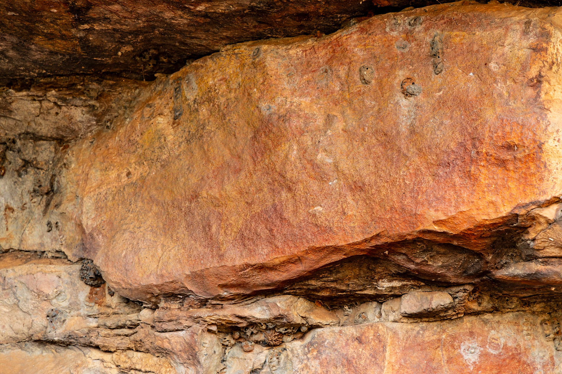 Red Lily Lookout; rock art