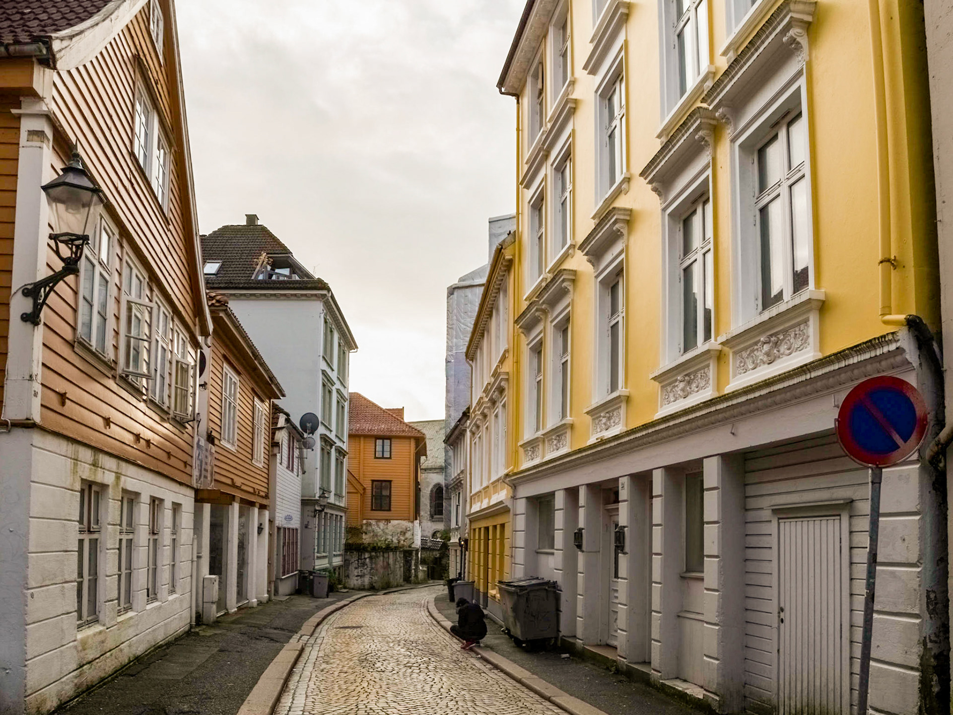 On a walk around the streets of old Bergen