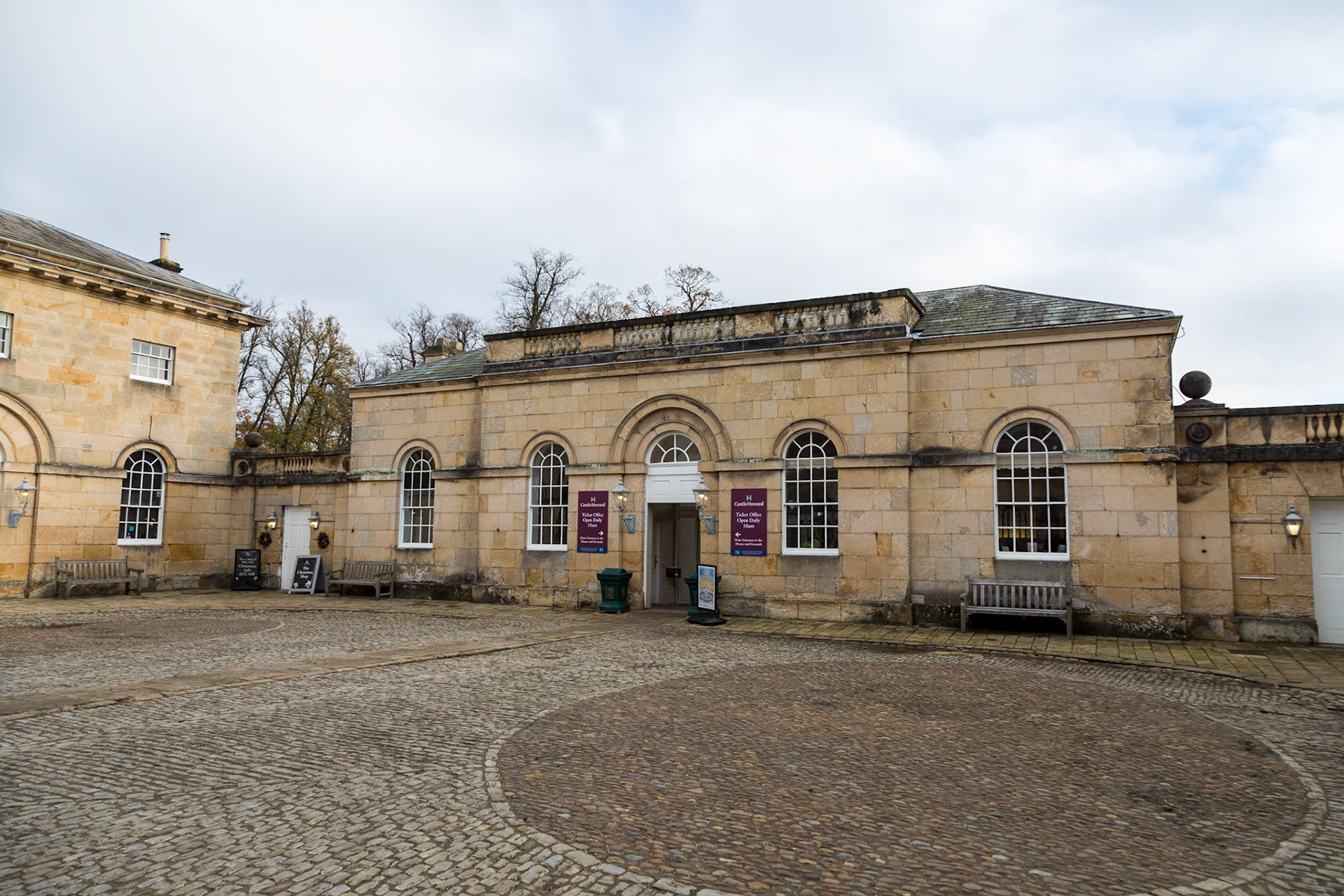 Castle Howard entrance to the National Centre for Birds of Prey