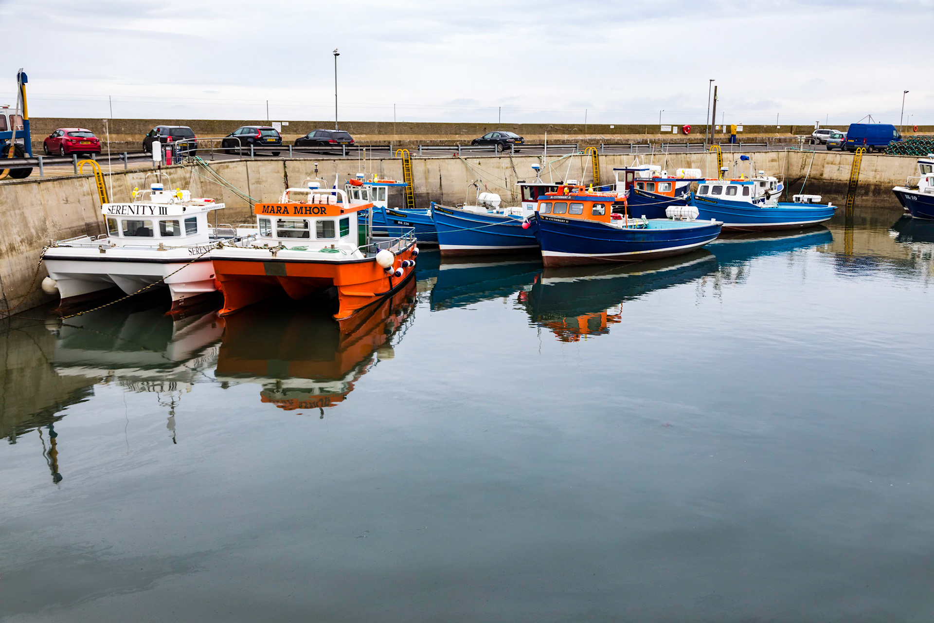 Seahouses harbour
