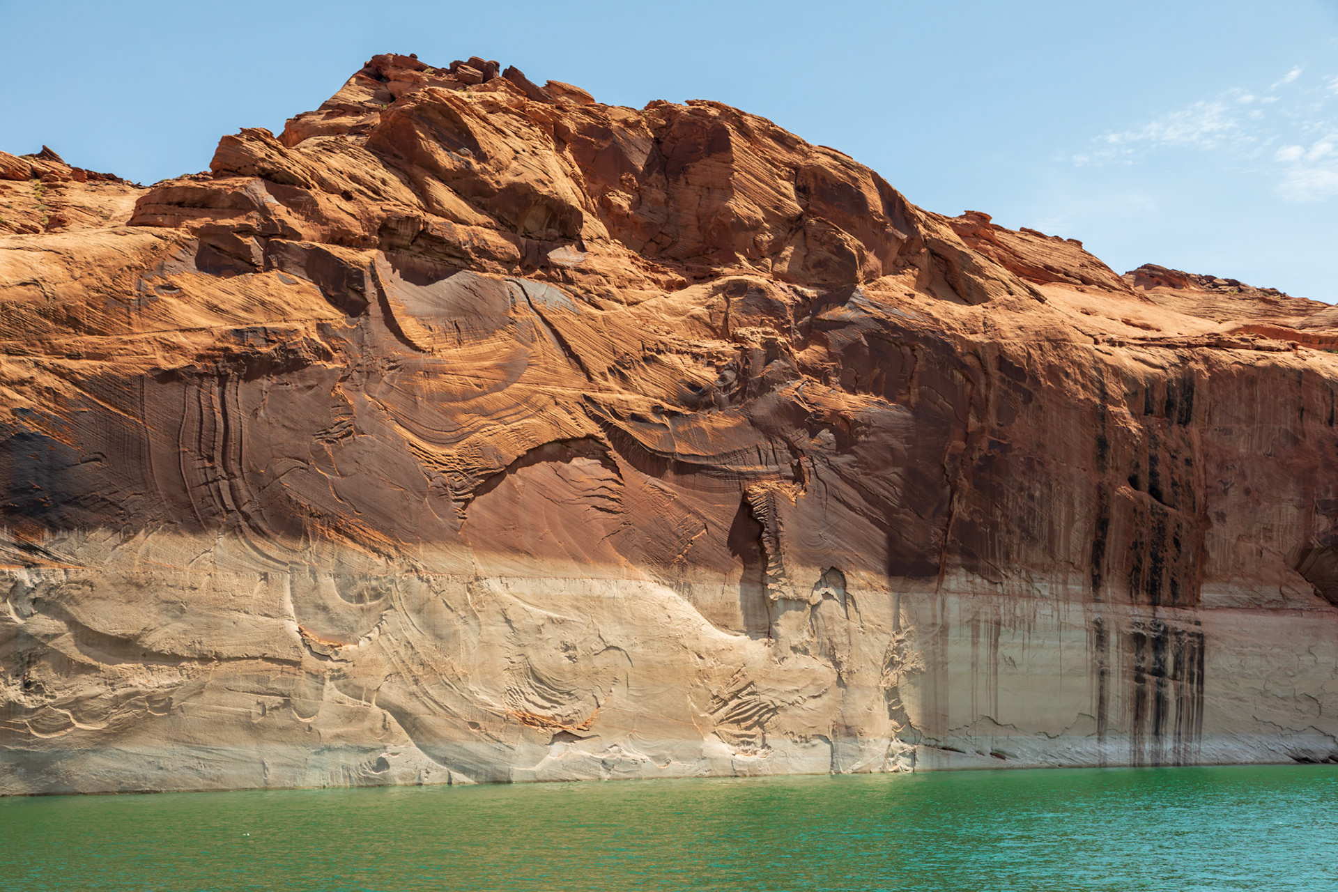 In NavaSandstone geologic formations In Navajo Canyonjo Canyon
