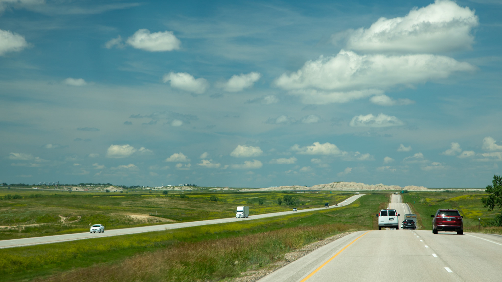 10 Jul: Travelling on I-90 West towards Wall, South Dakota