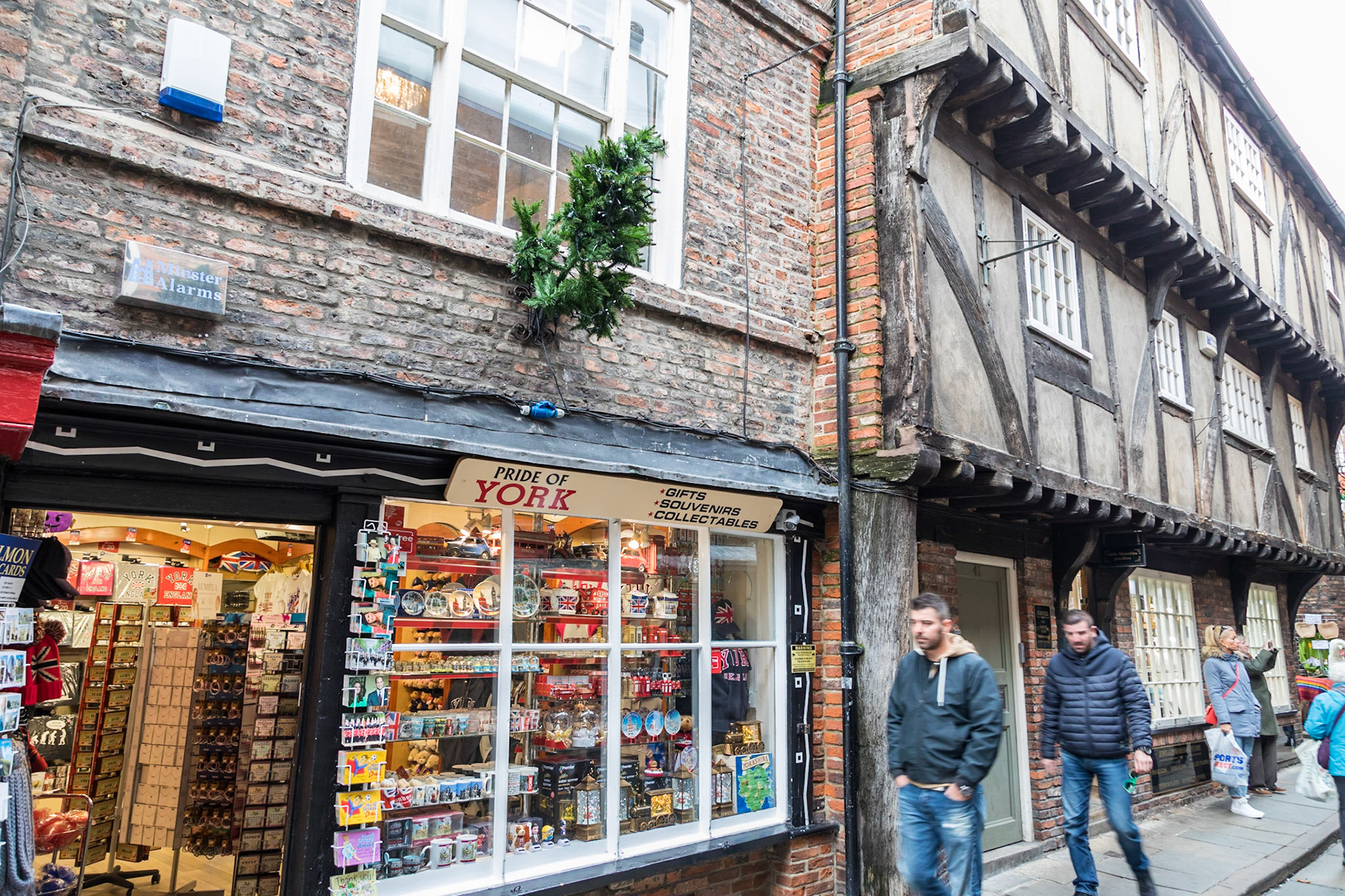 Shops along The Shambles