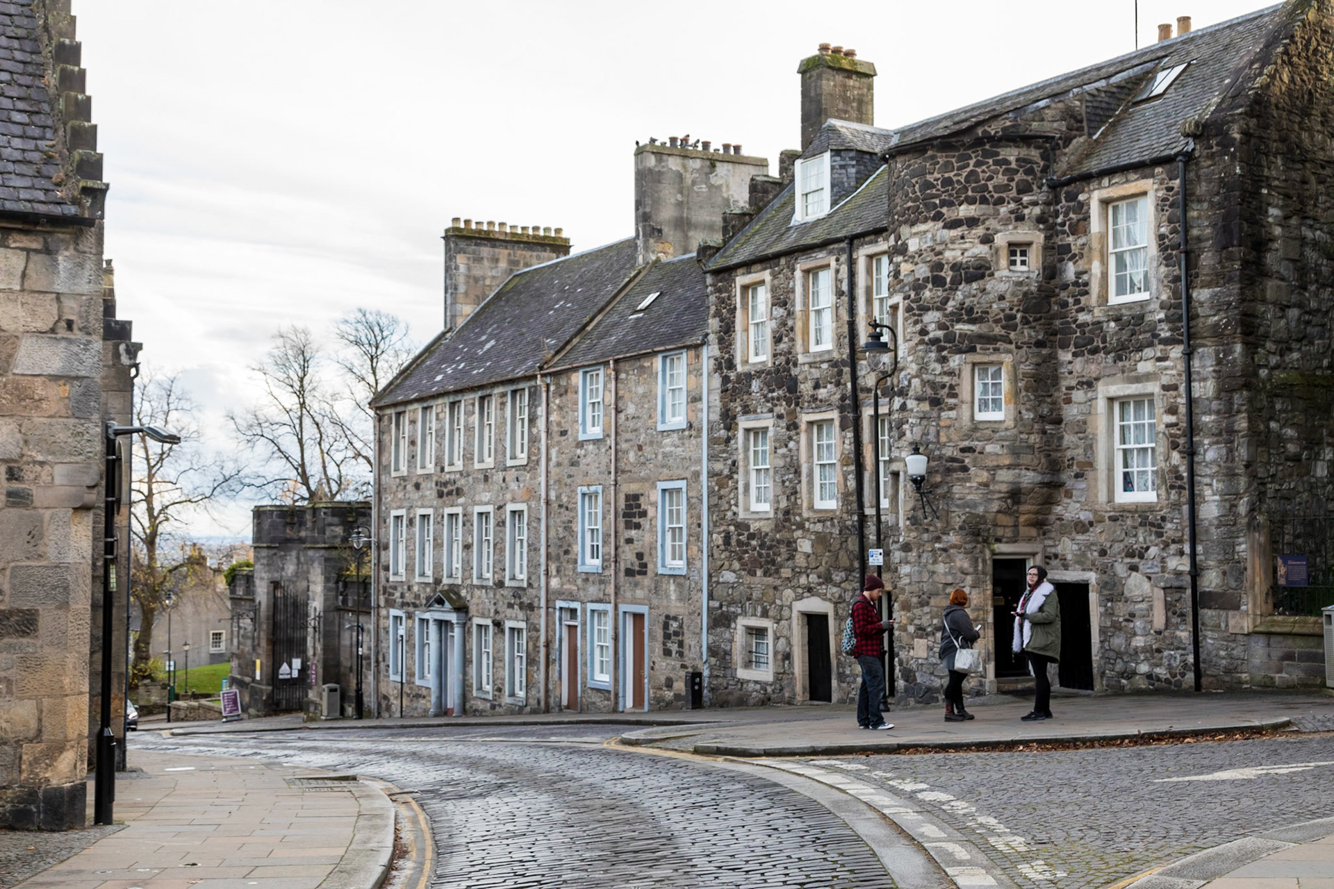 In the Old Town below Stirling Castle