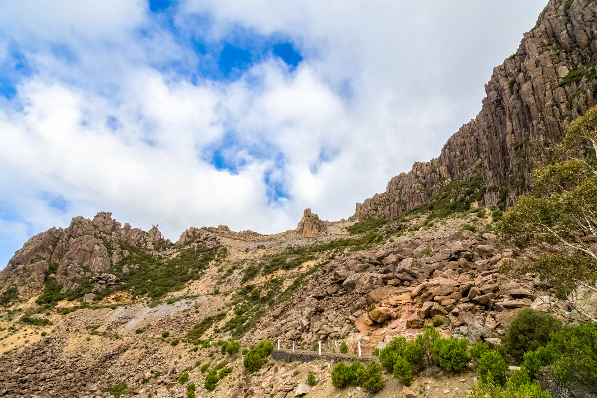 On 'Jacob's Ladder' going up Ben Lomond