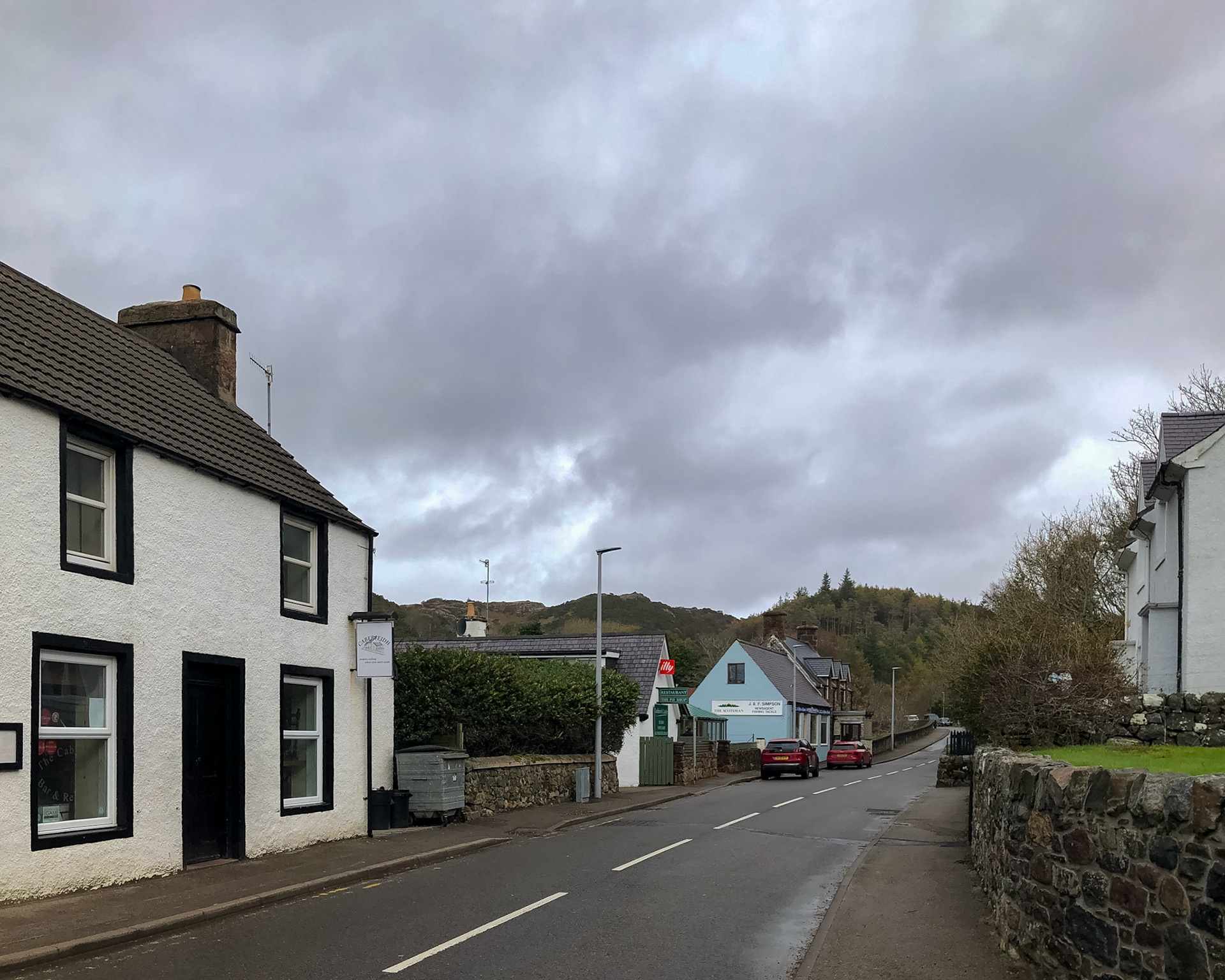 Lochinver main street