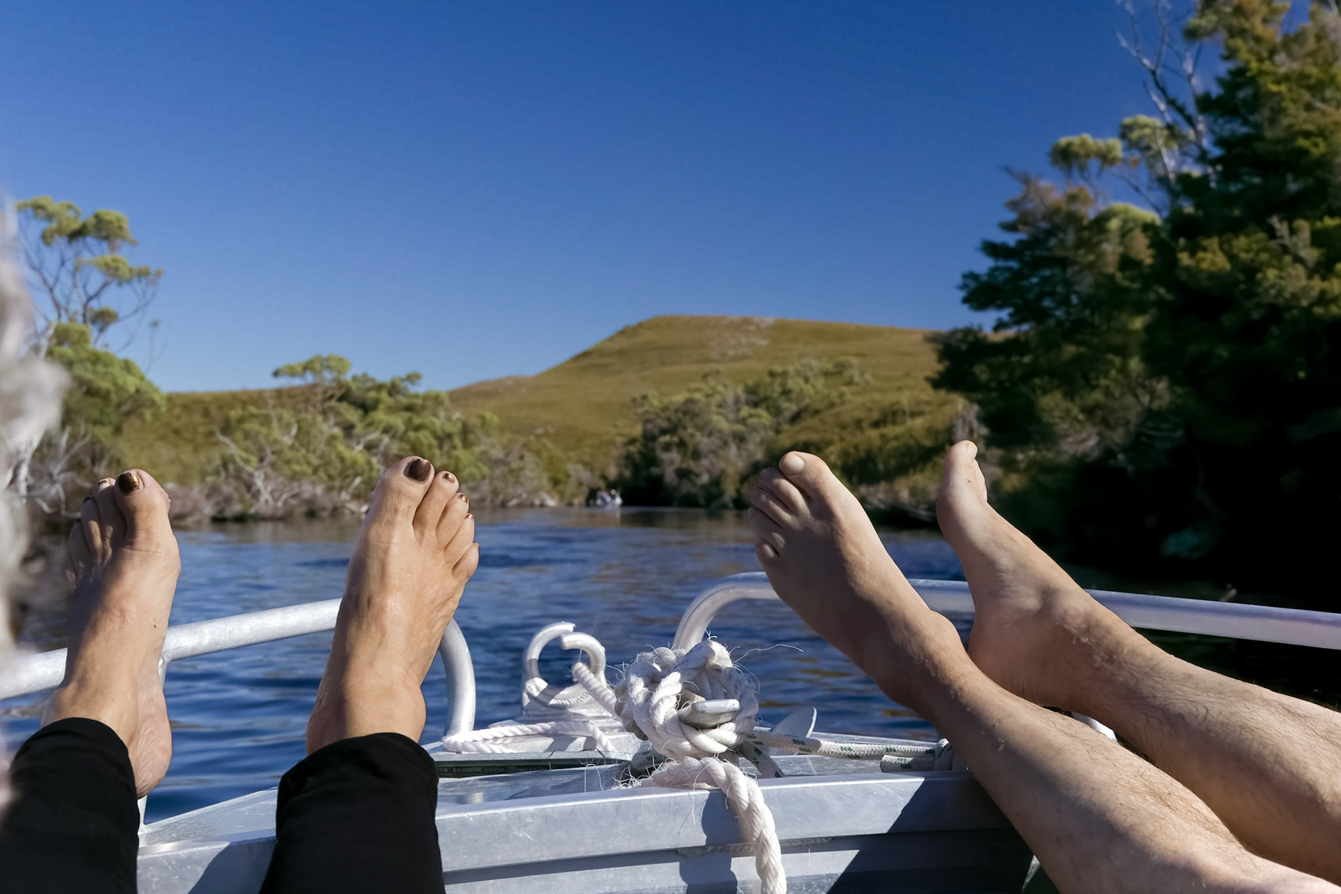 Going back down river