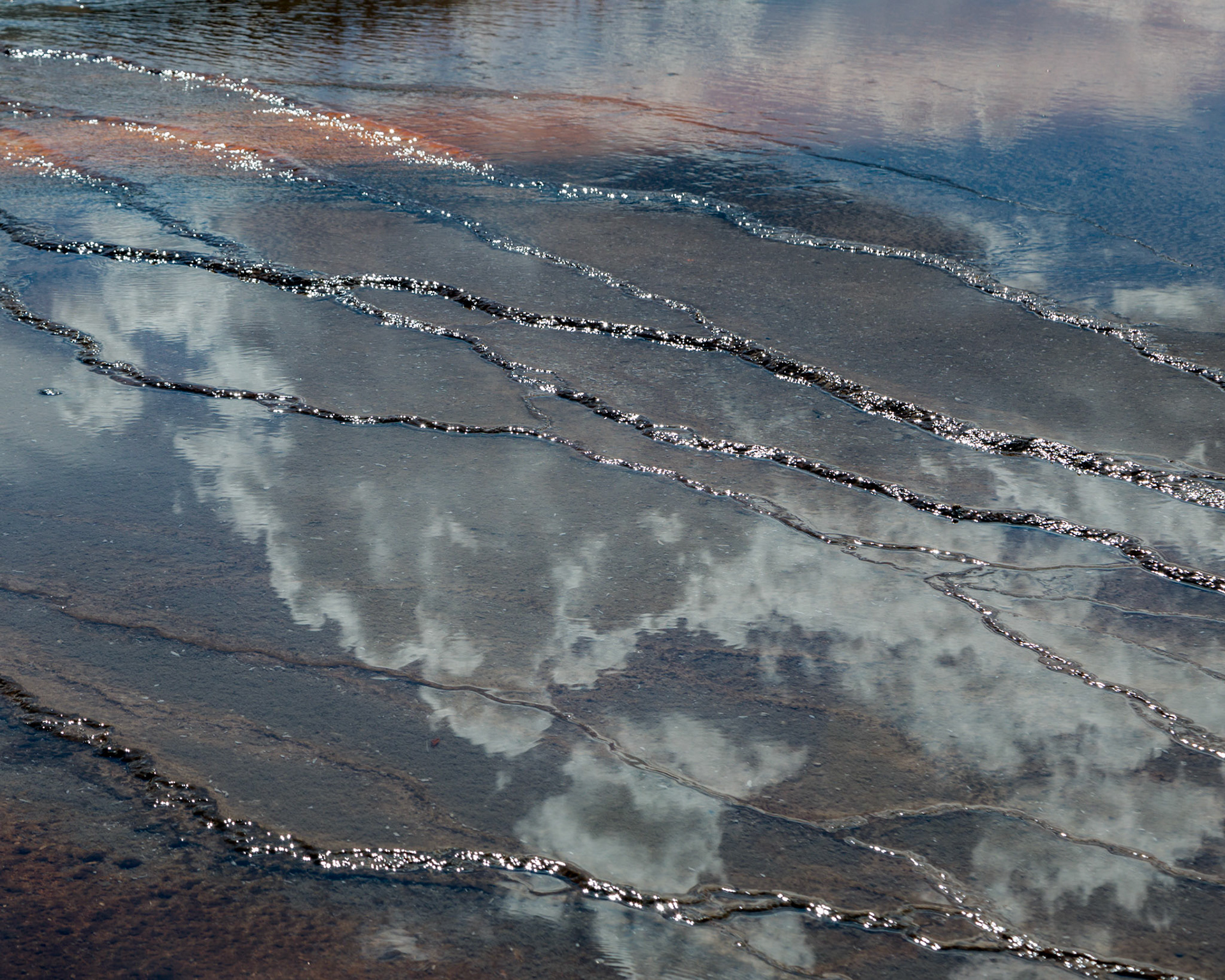 Midway Geyser Basin, Yellowstone National Park, Wyoming.