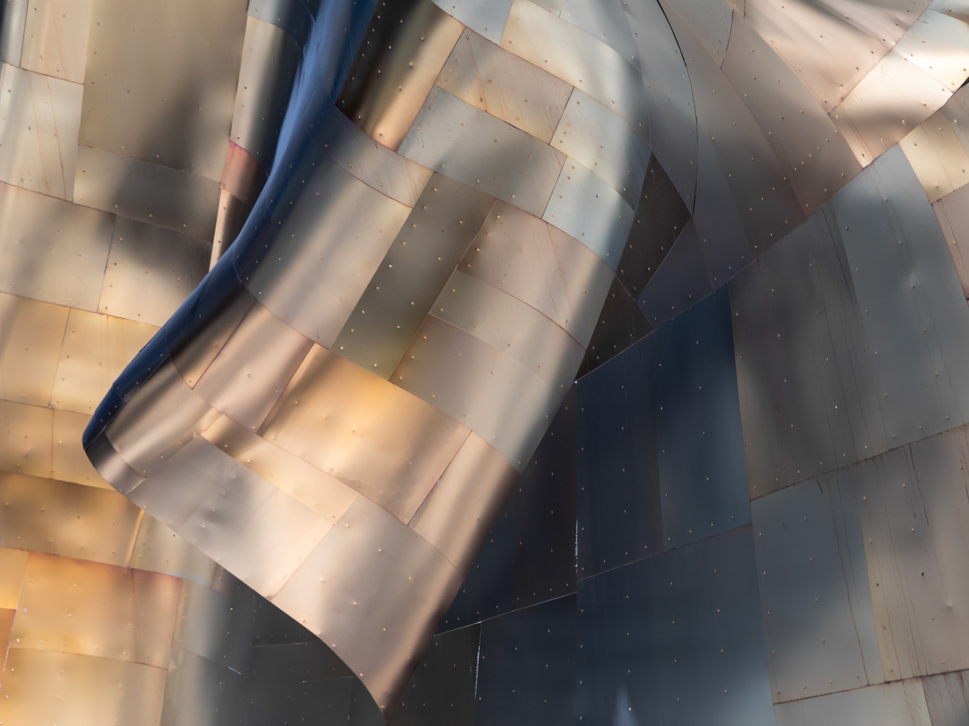 A wall section of the Museum of Pop Culture