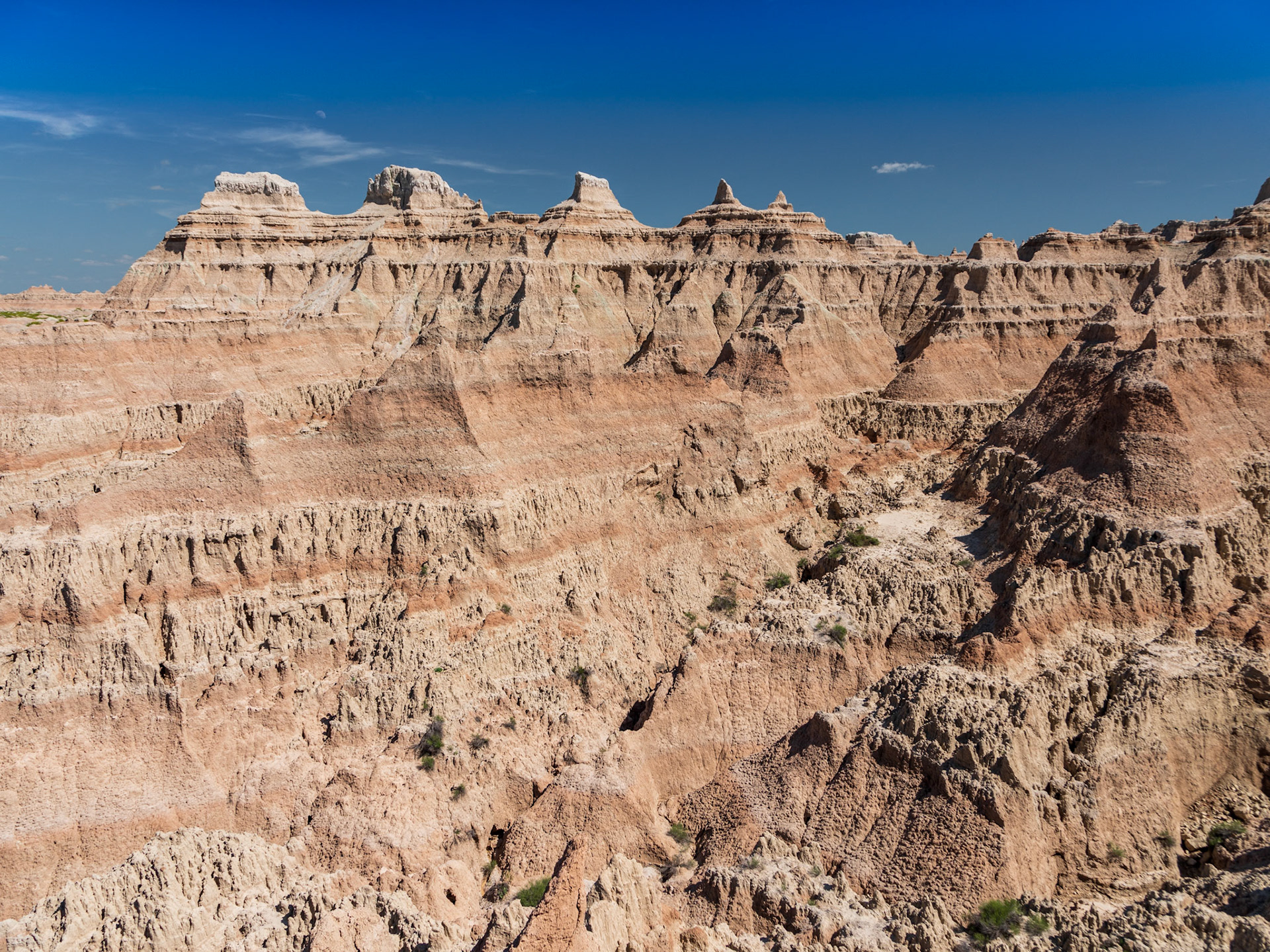 10 JUL: In the Badlands National Park, South Dakota