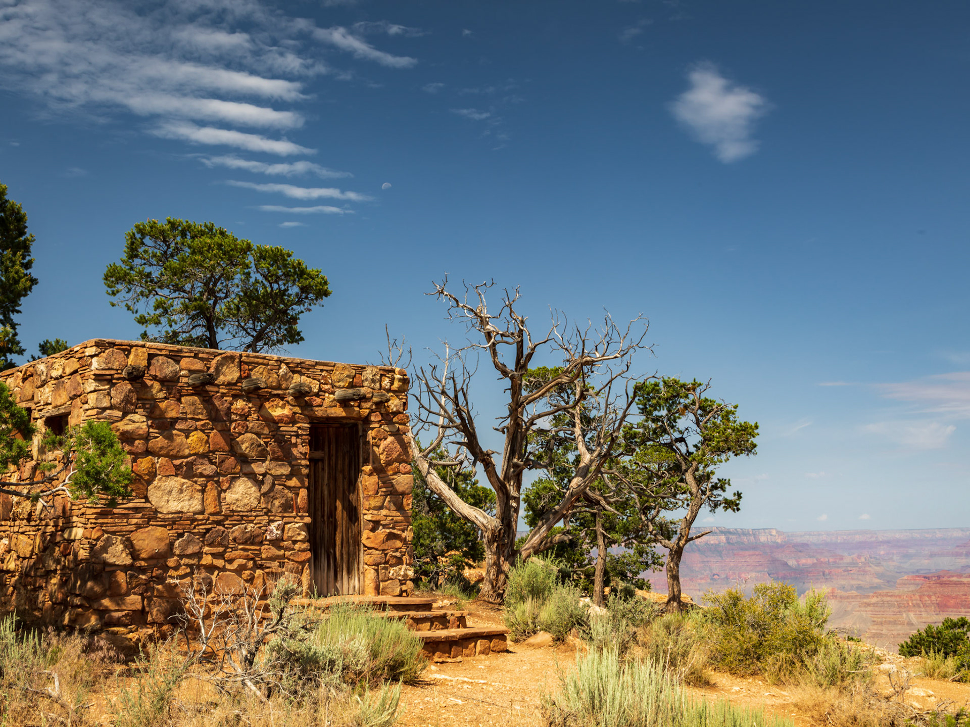 Stone Hut at Desert View