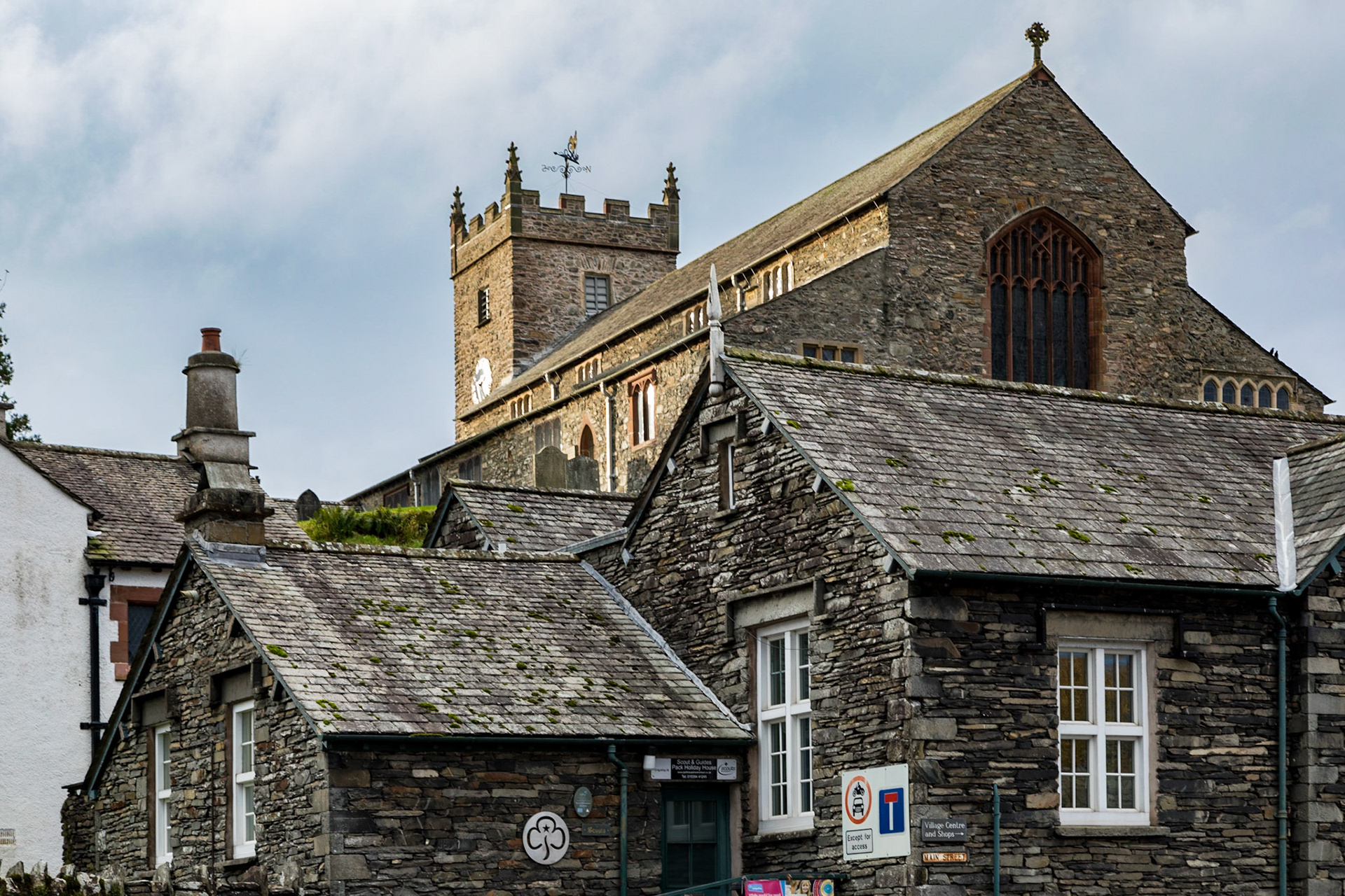 Hawkshead in the Lakes District