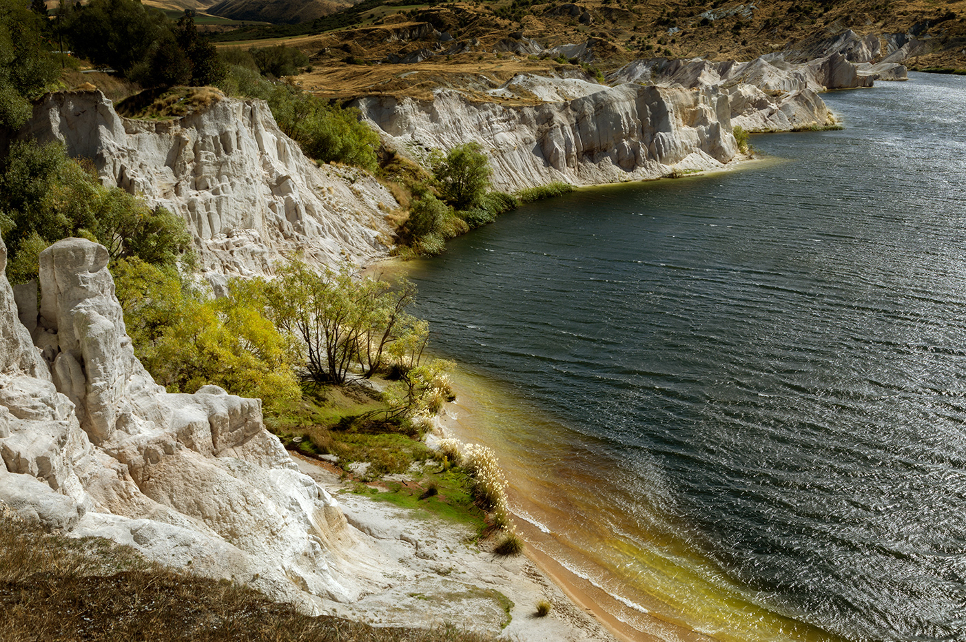 Blue Lake, St. Bathans, Otago