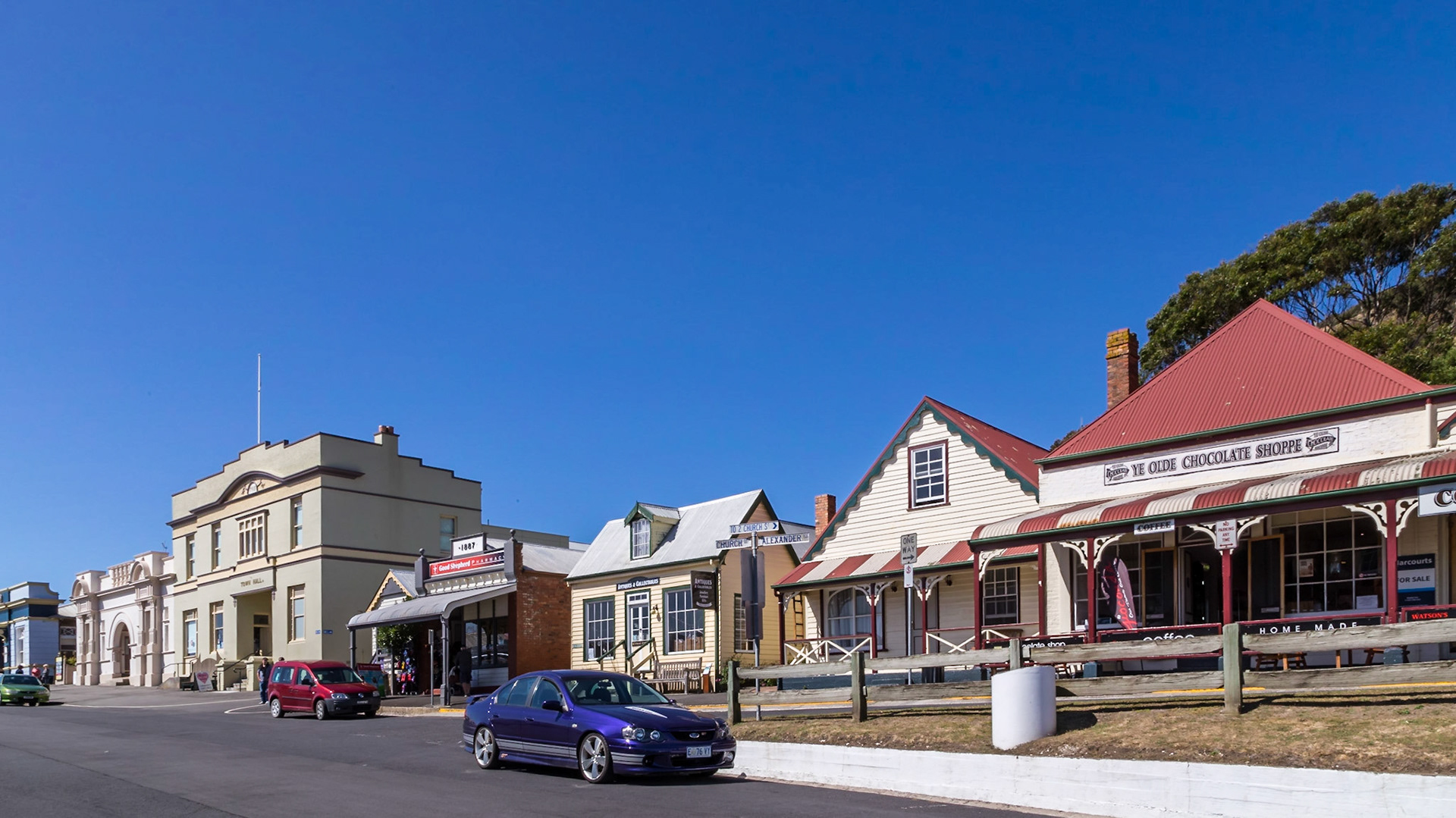 Stanley, along Church Street