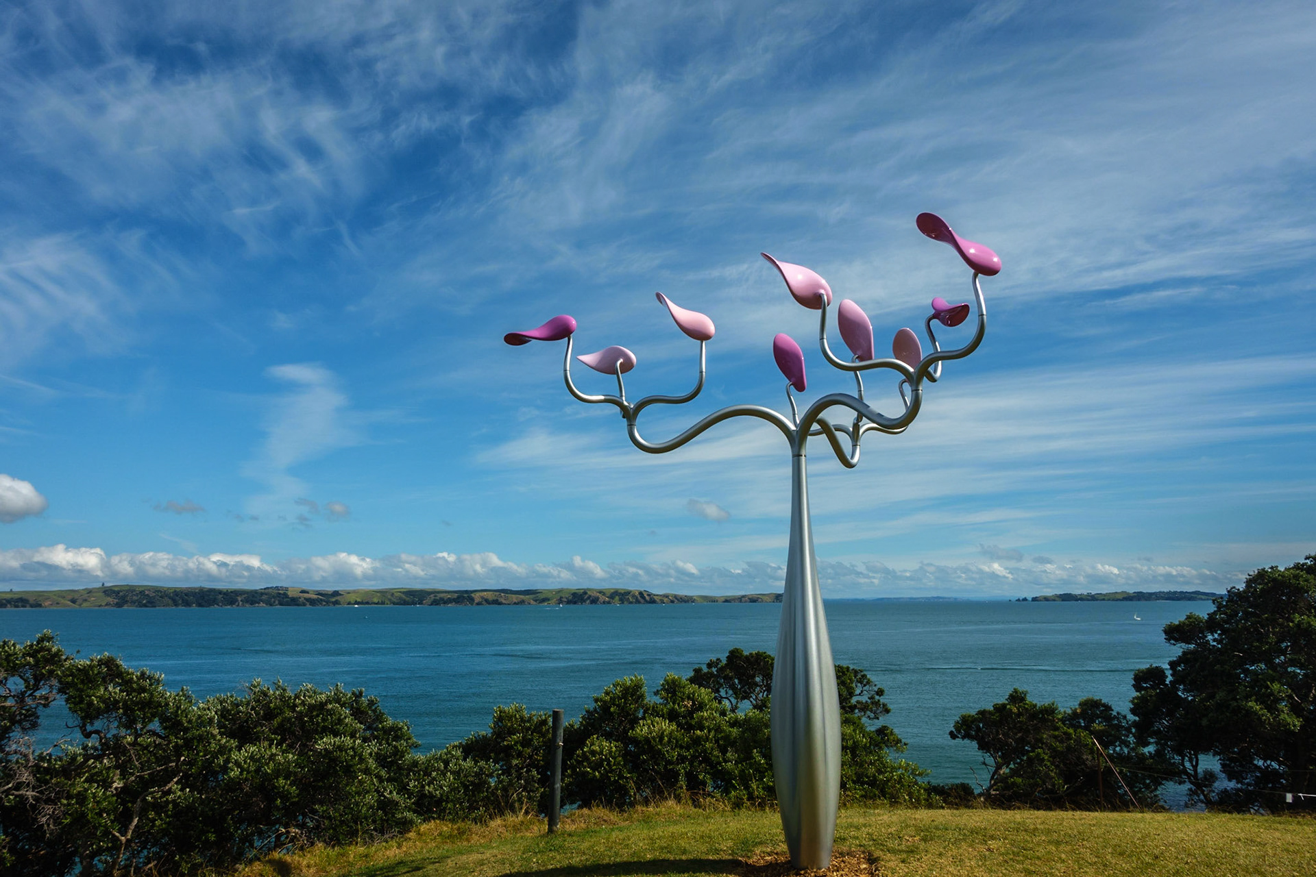 On Waiheke Island; 'Sculpture on the Gulf'
