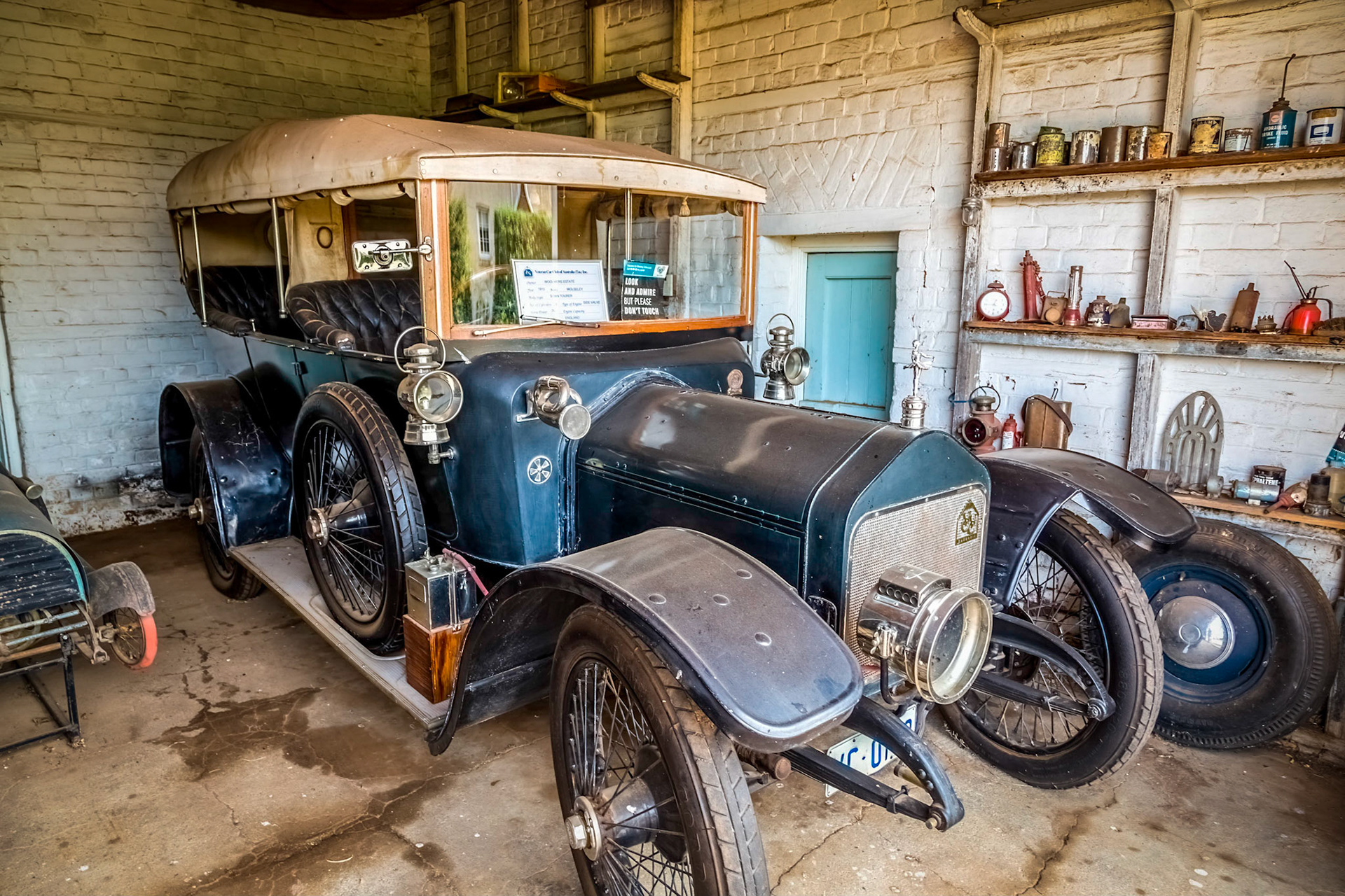Wolseley Town Tourer, 1913. Woolmers Estate