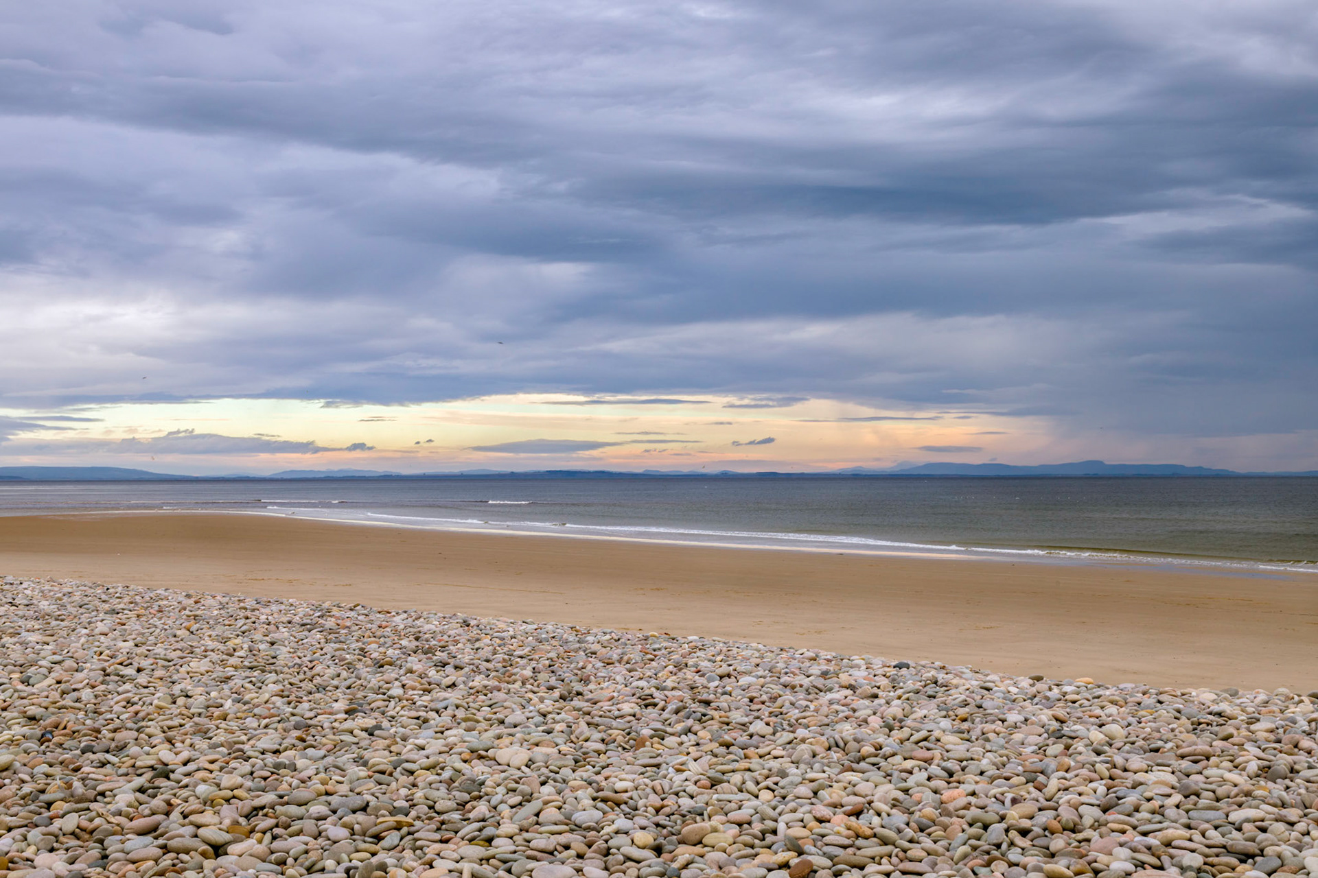 Findhorn Beach, Moray Firth.