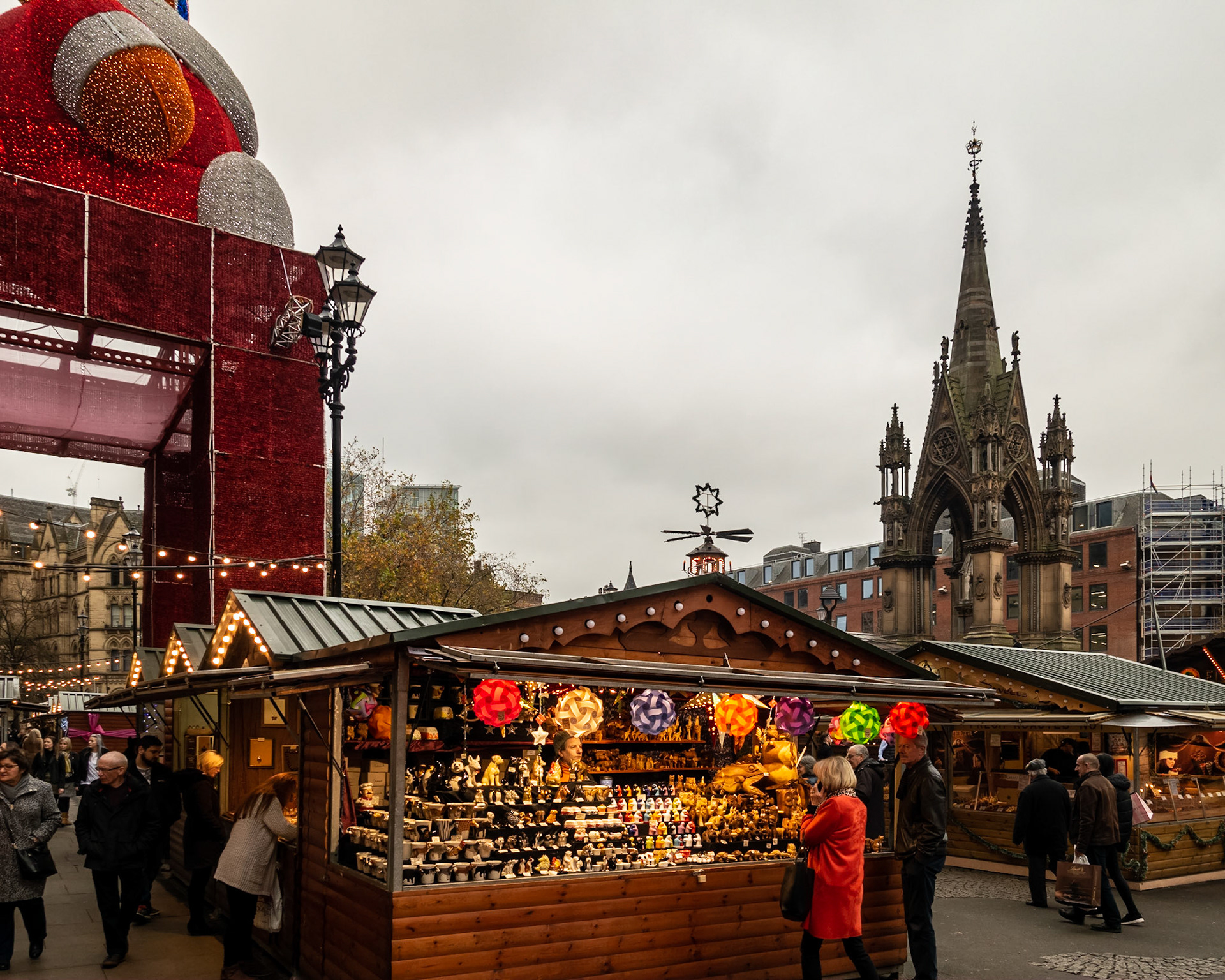 Manchester Christmas Market, Albert Square