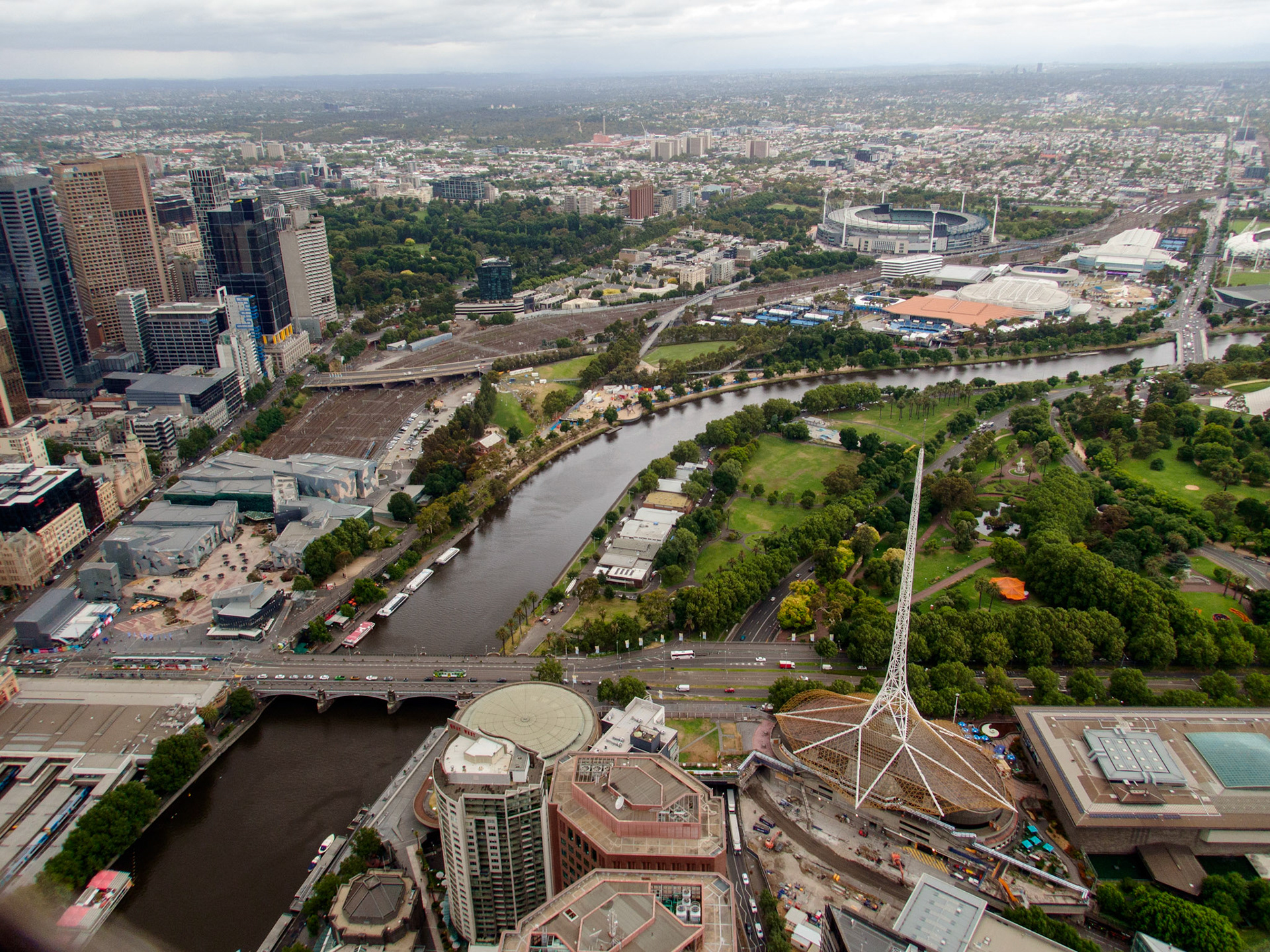From the Eureka 89 observation deck