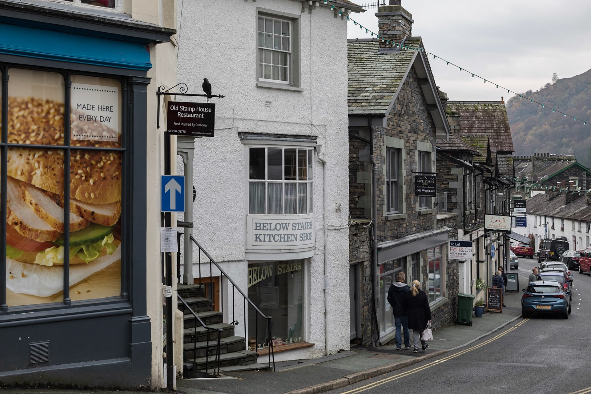 Ambleside, on the shore of Lake WIndermere