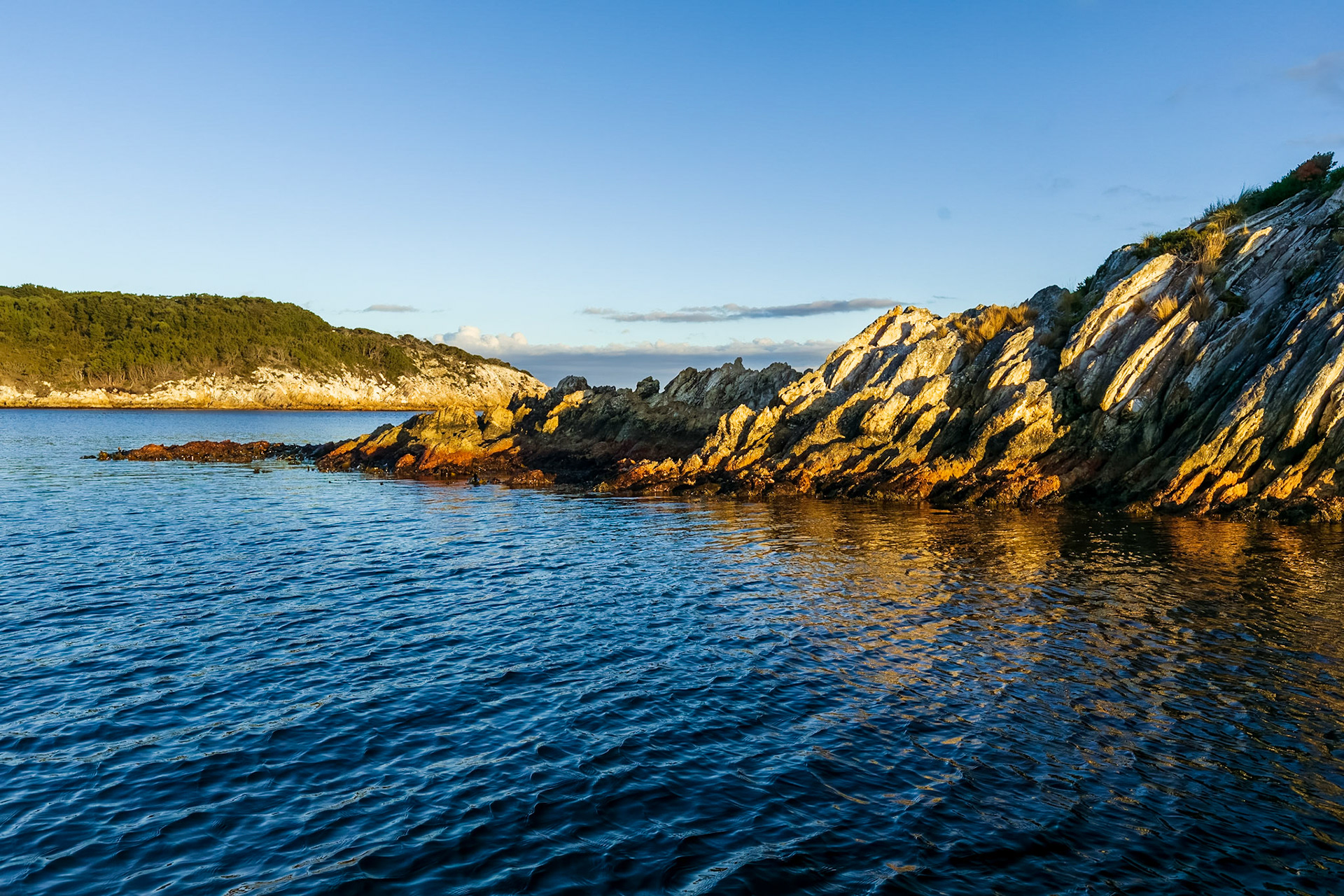 Illumination by the first rays of sunlight coming over the ranges.