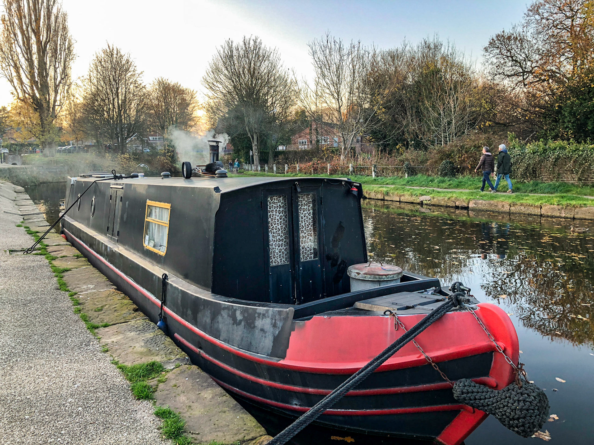The Bridgewater canal opened in 1761. It was the first canal in Britin that did not follow an existing watercourse. There are no locks on the canal. The success of the Bridgewater Canal launched the age of "Canal Mania" when around 4,000 miles of canals were built over the next 50 years.