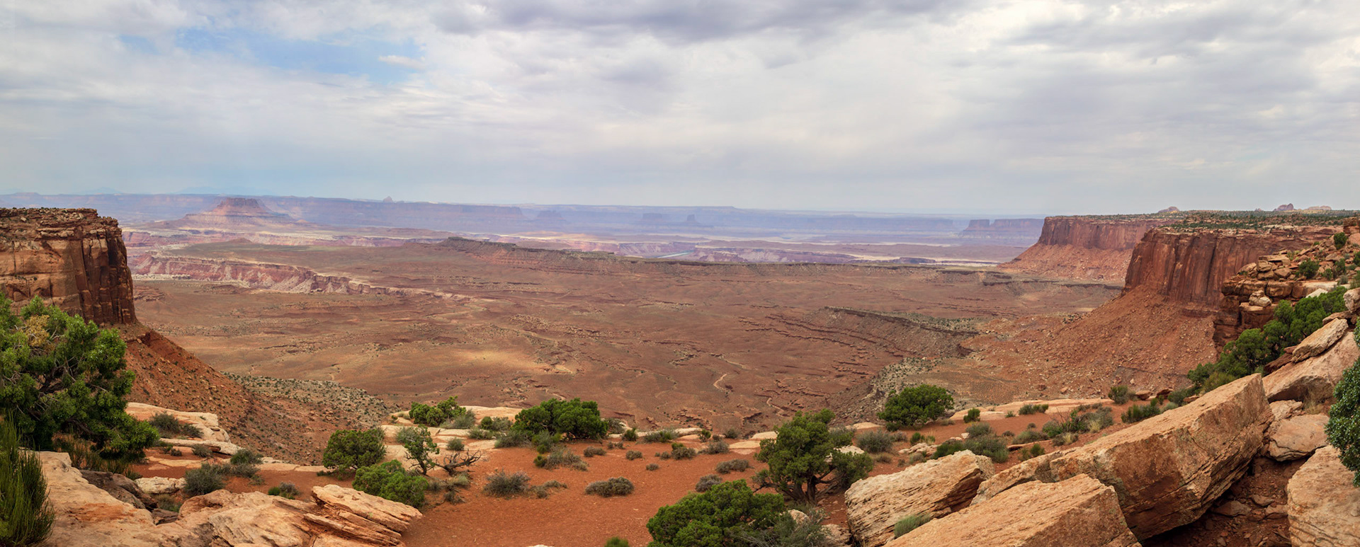 Orange Cliffs Overlook. Canyonlands National Park