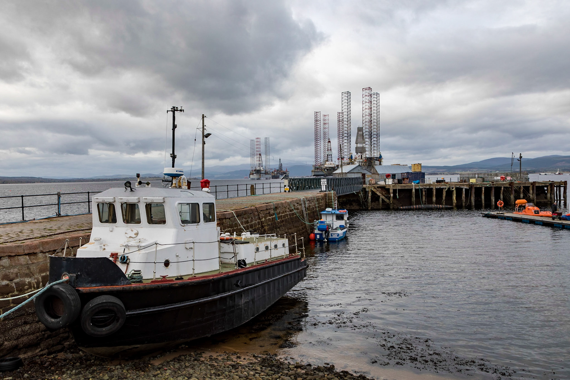 Cromarty, situated at the tip of the Black Isle at the mouth of Cromarty Firth, Highlands