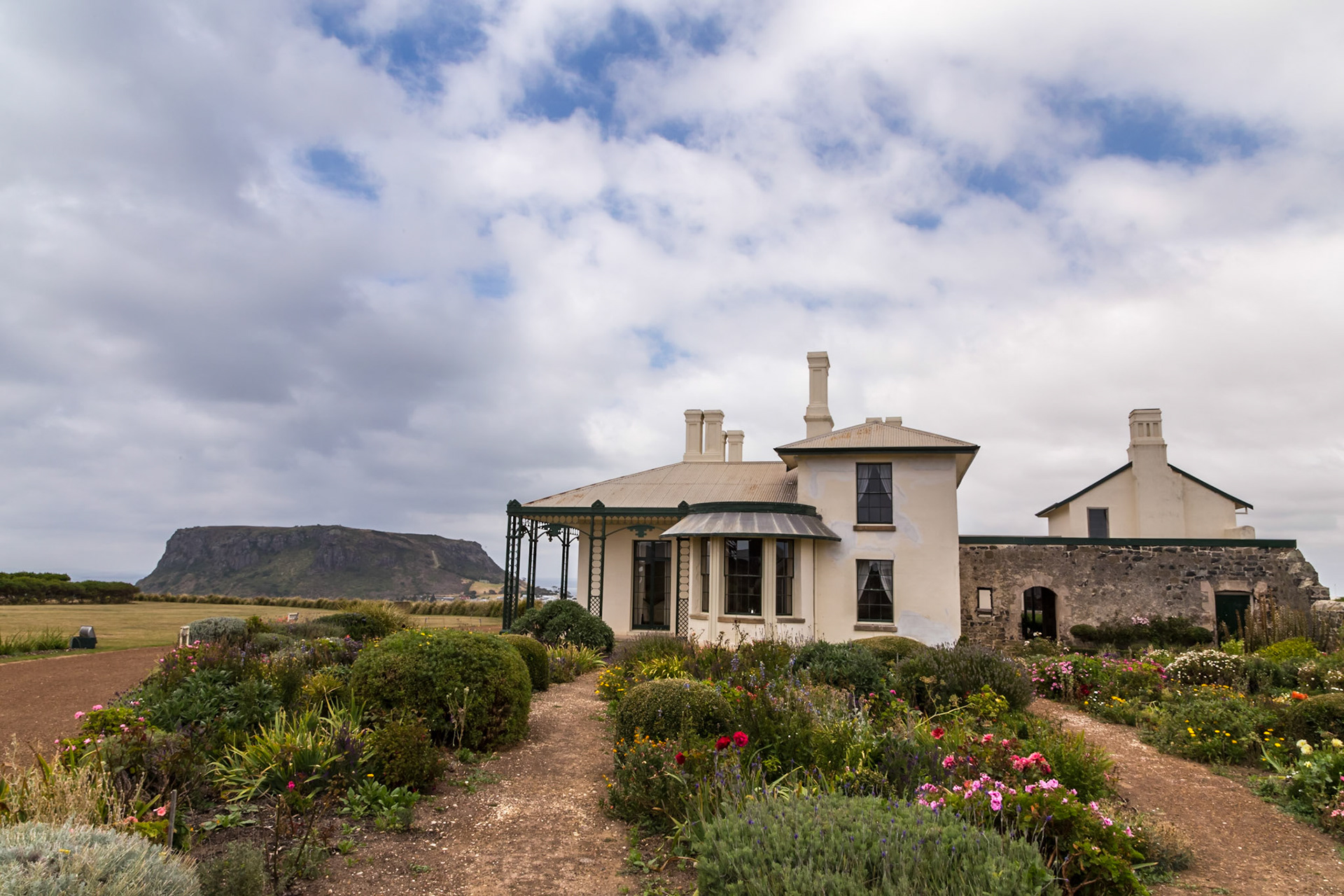 Highfield Historic Site. Originally established by the Van Diemen's Land Company. Stanley