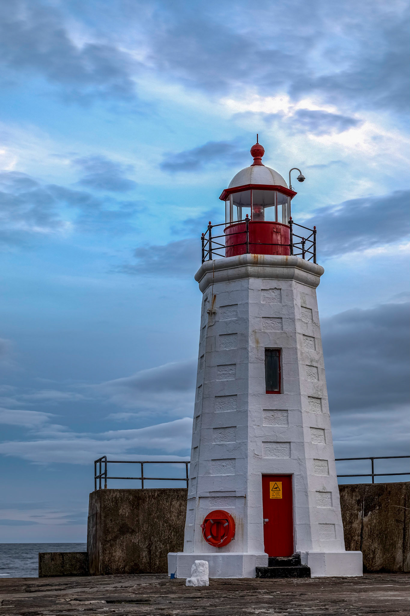 Lighthouse in Lybster Harbour, Invershore