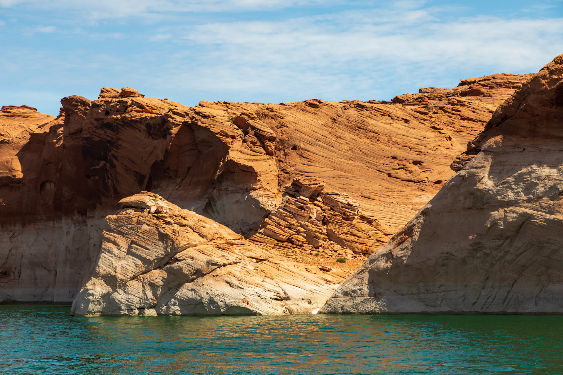 InSandstone geologic formations In Navajo Canyon Navajo Canyon