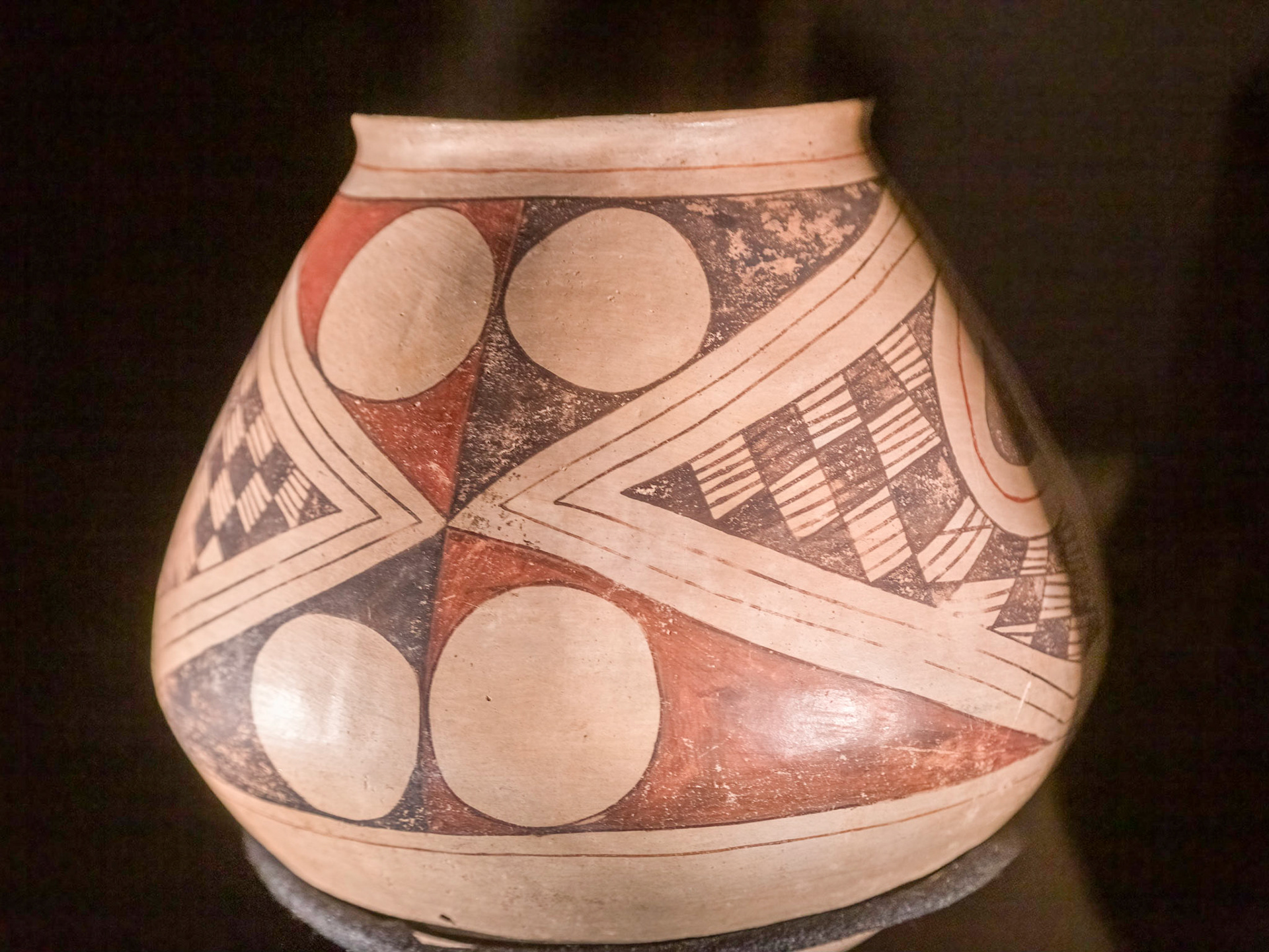 Polychrome Olla Vessel, Mexico, 1100-1400 CE