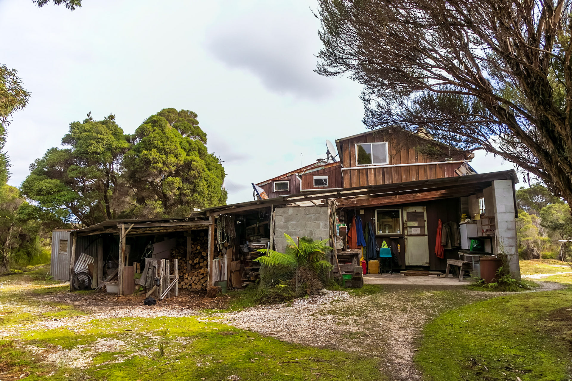 Willson's house - tin miners at Melaleuca