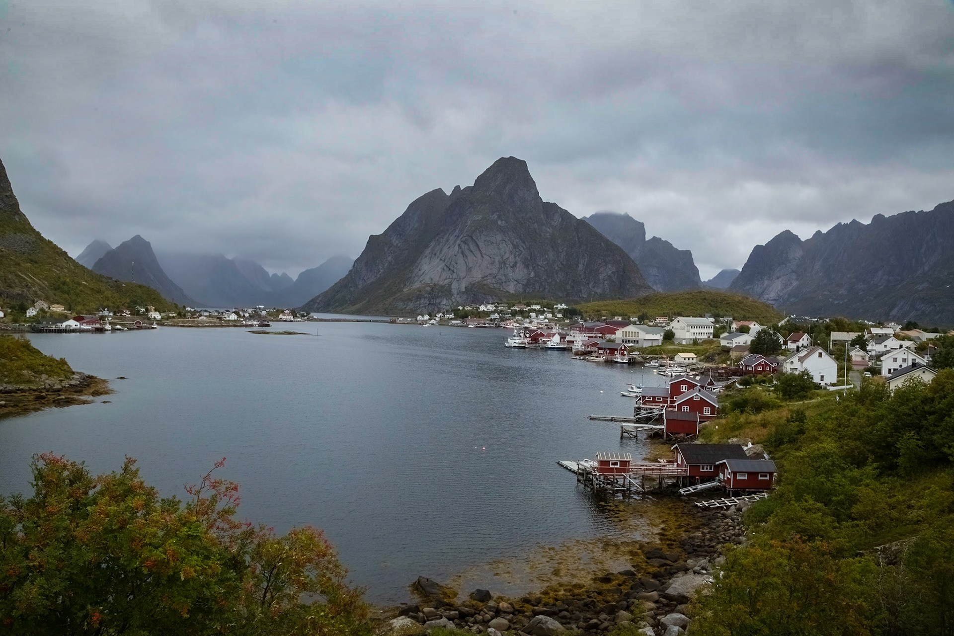 At Reine, Nordland. 1:07 pm.