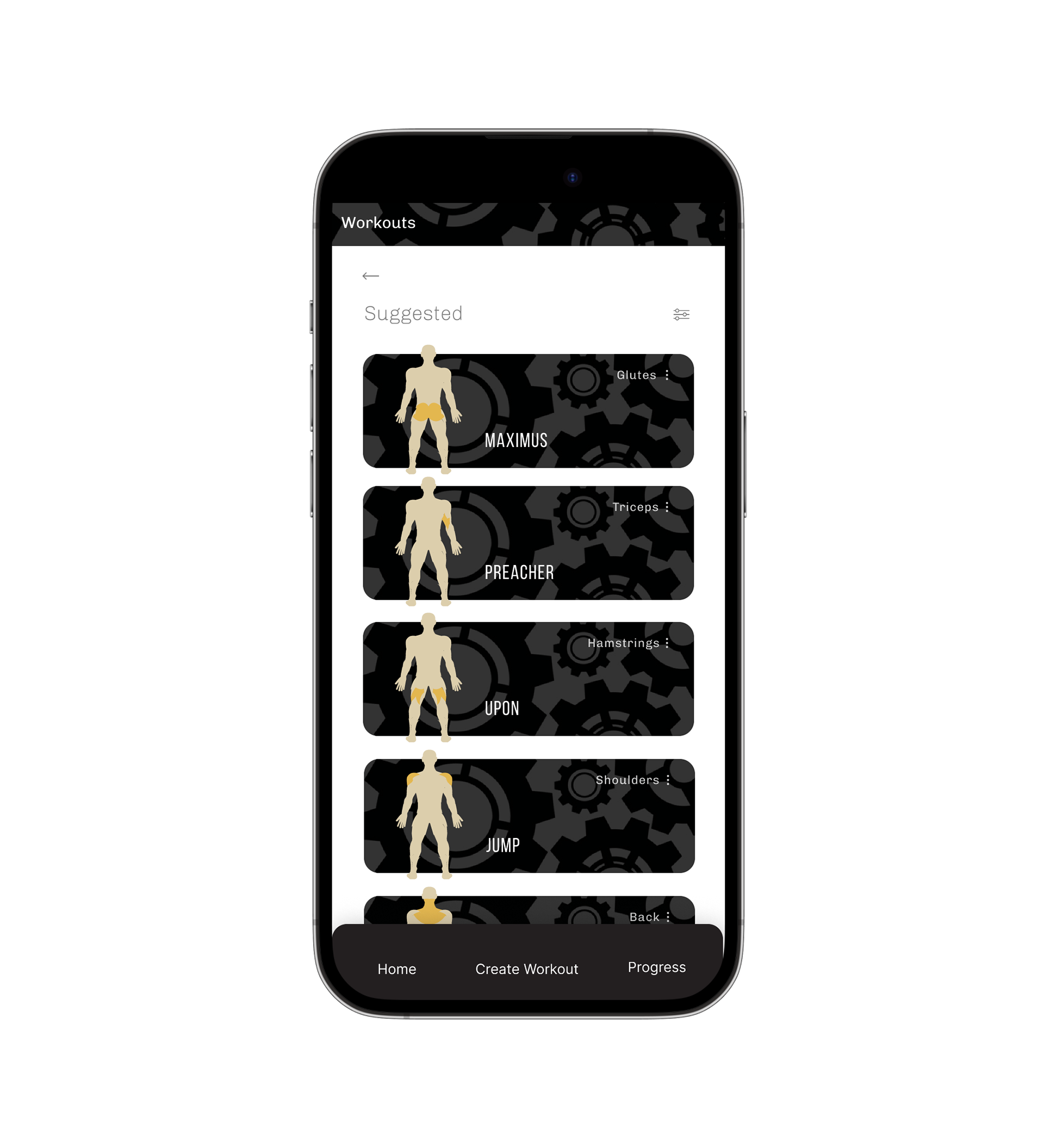 Suggested workouts