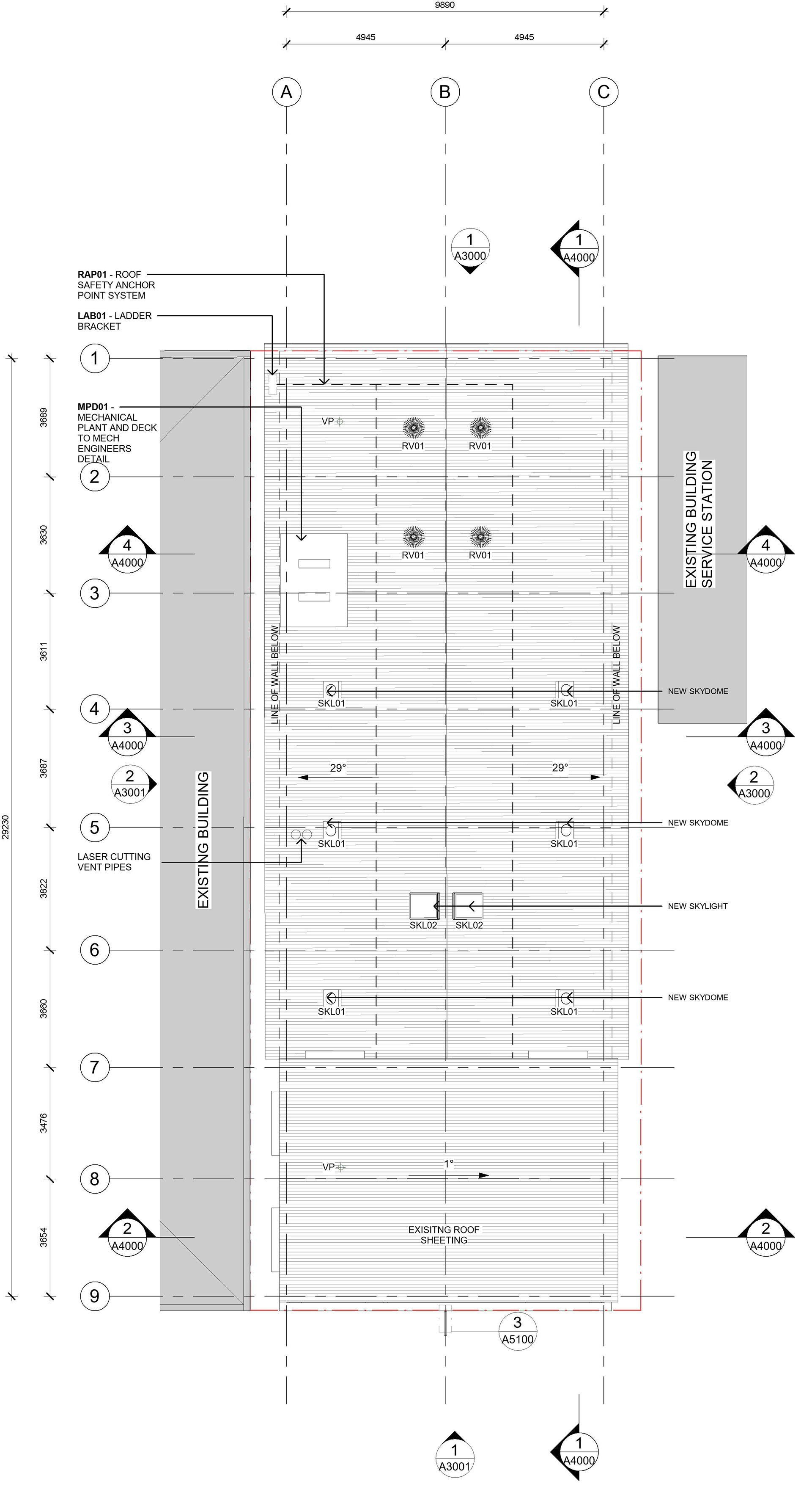 PROPOSED ROOF PLAN