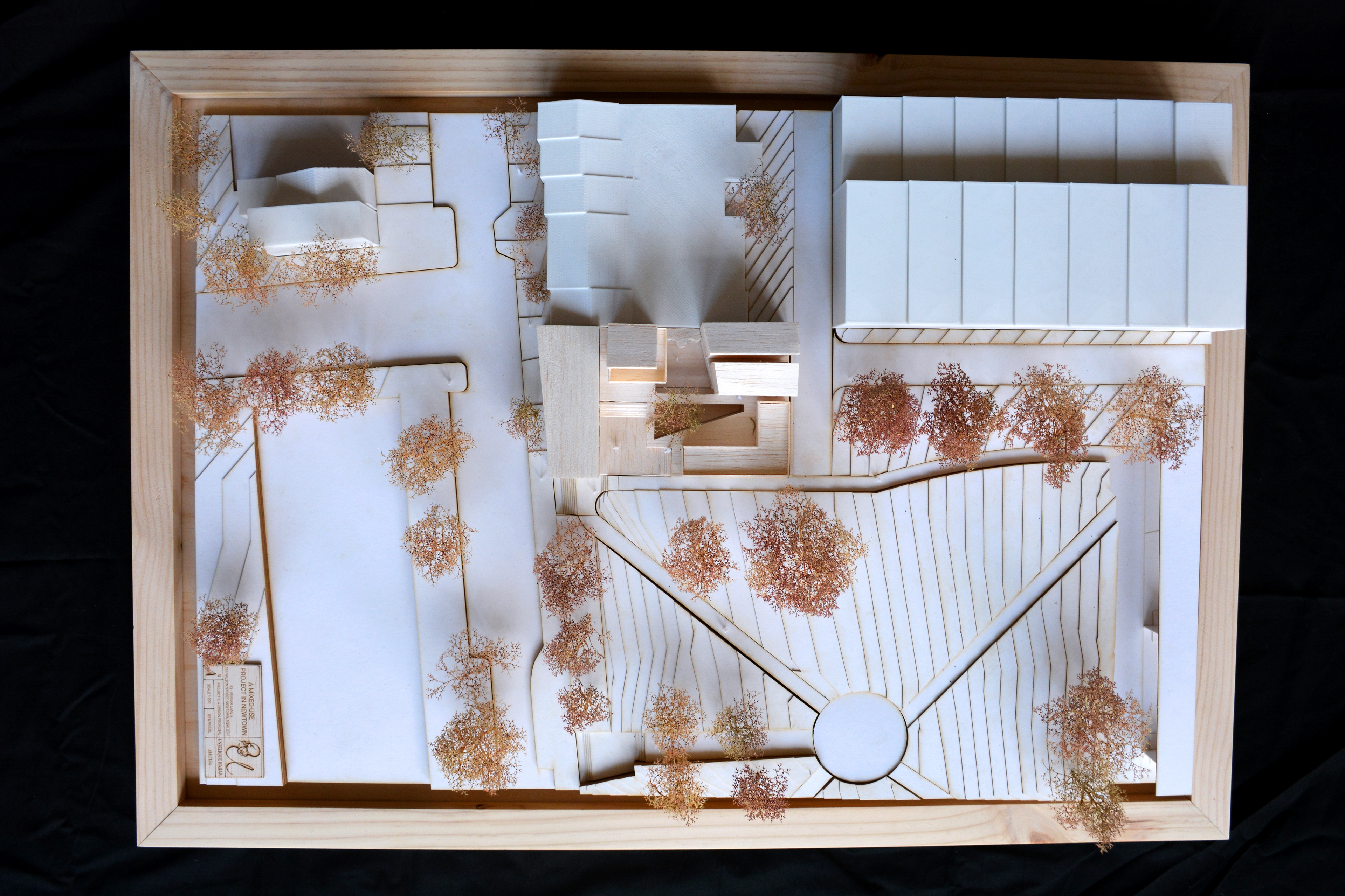 1:200 SITE MODEL BIRDSEYE VIEW