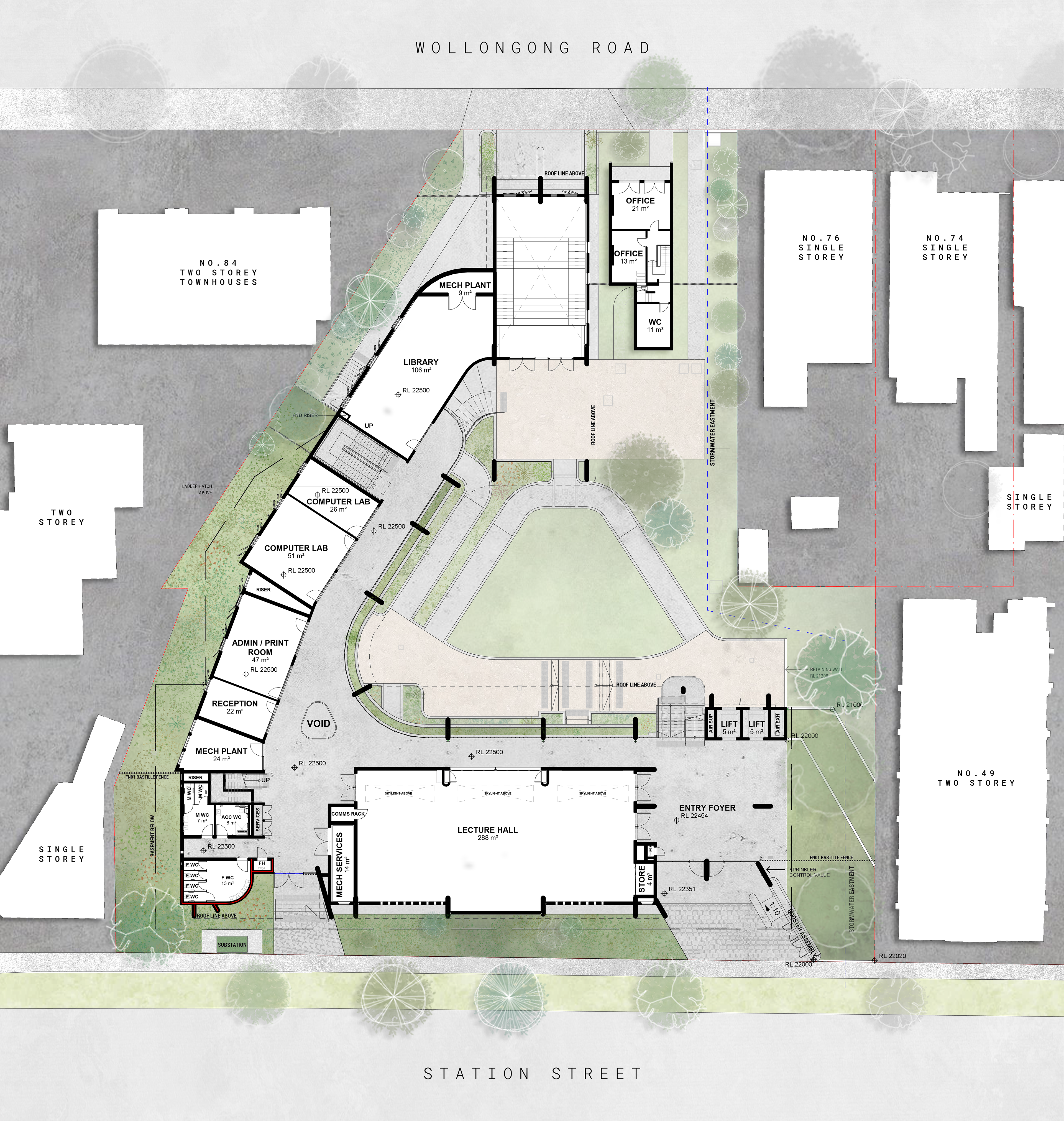 UPPER GROUND FLOOR PLAN