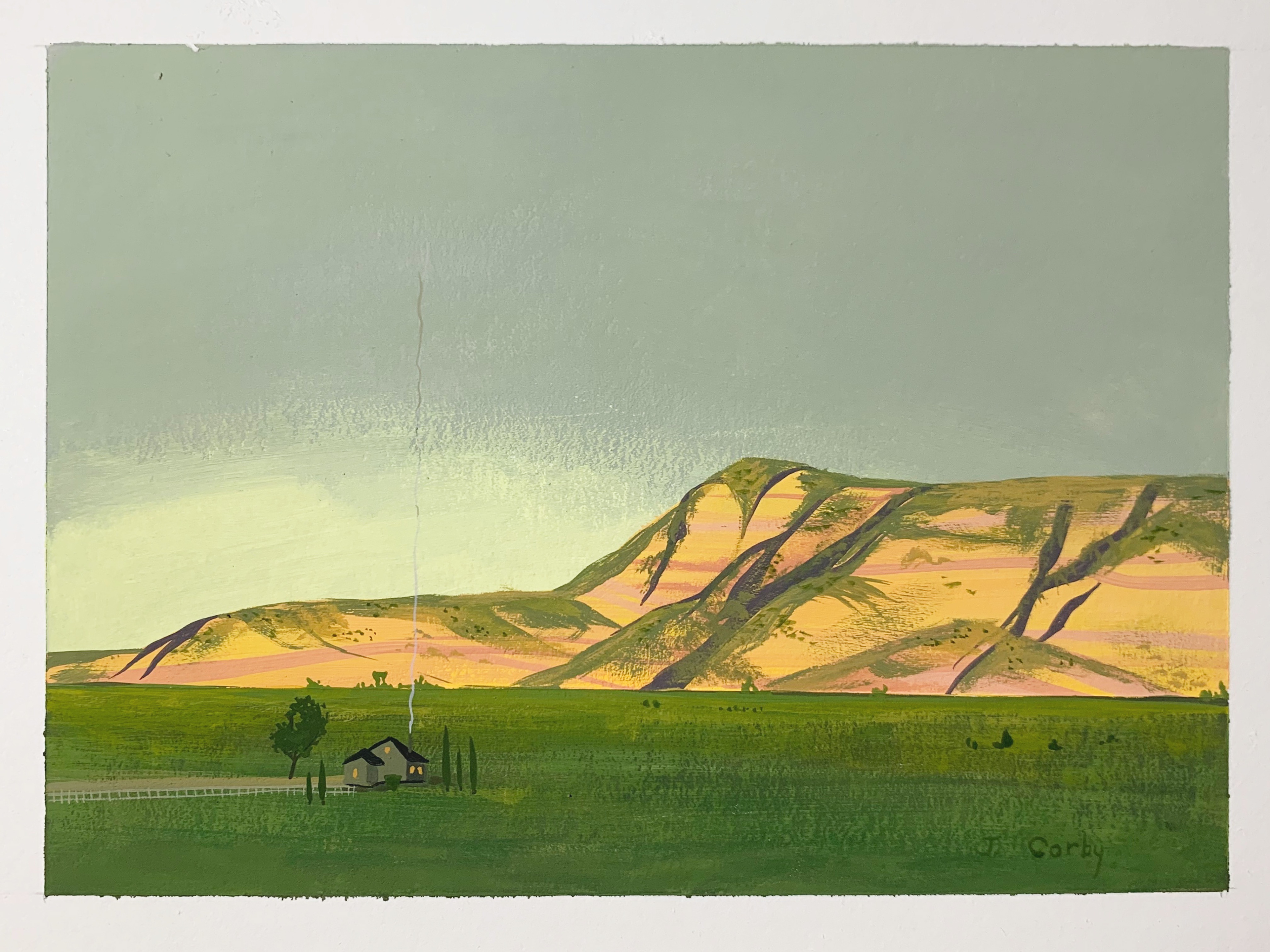 South Dakota, Gouache