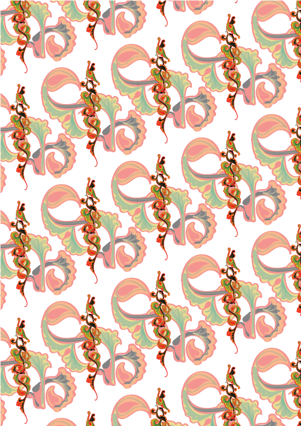 Pattern designed with Armenian Ornament created by Momik in 1292