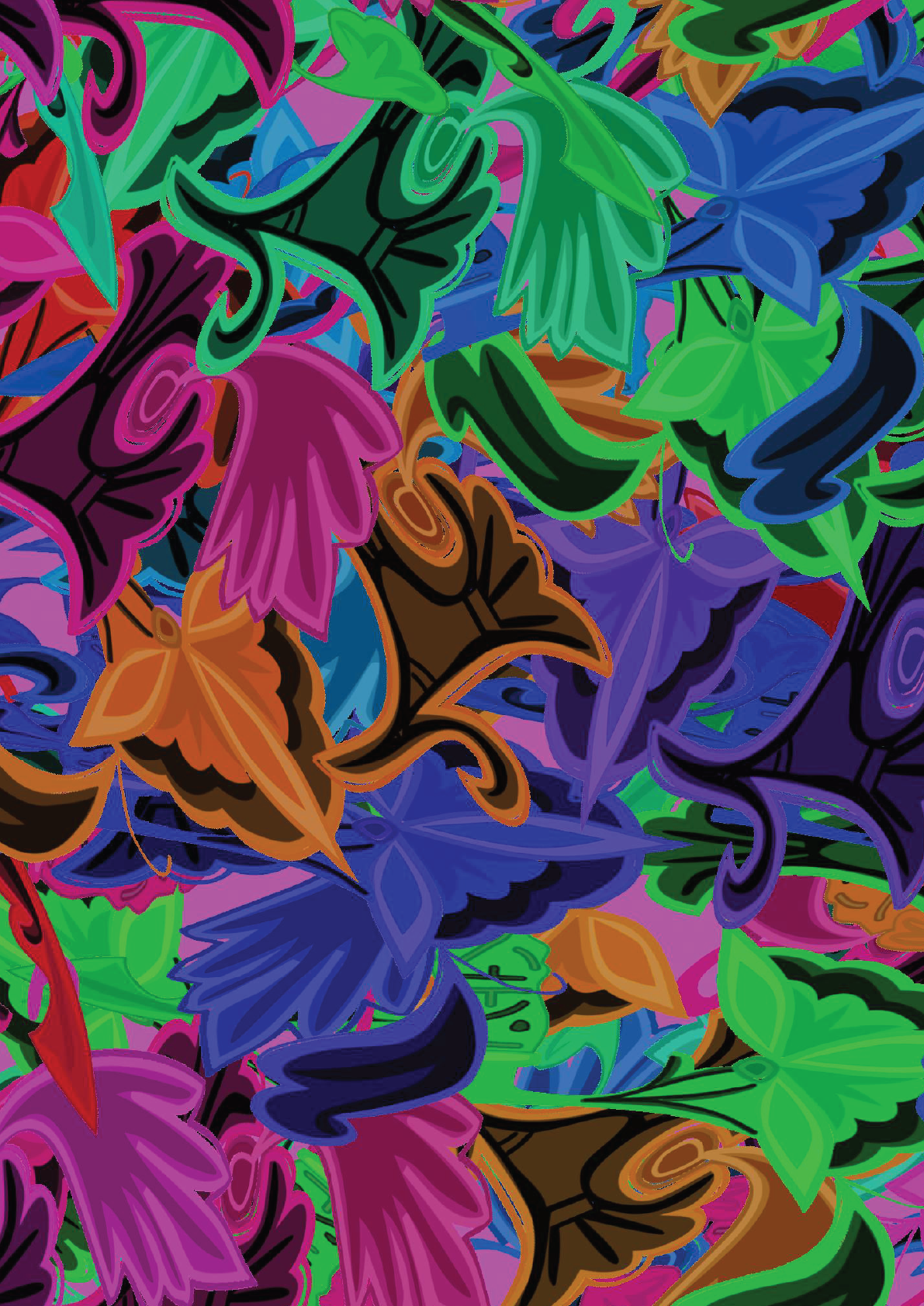Pattern designed with Armenian Ornament 
