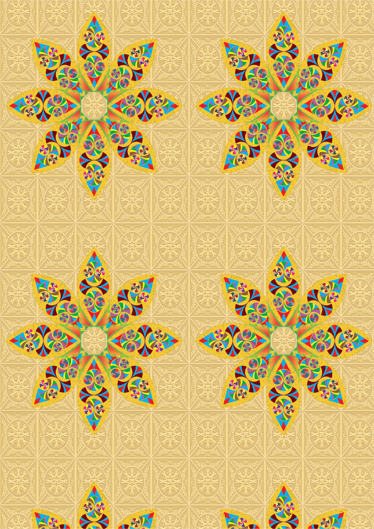 Armenian Pattern created by Ares Hovhannesyan in 2021