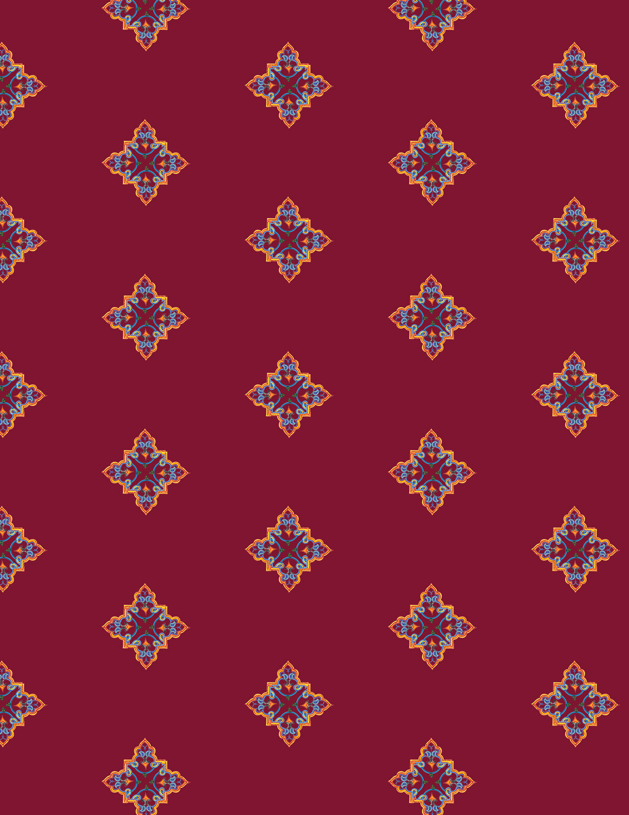 Pattern designed with Armenian Ornaments created by Painter Hakob Djughayetsi in 1610